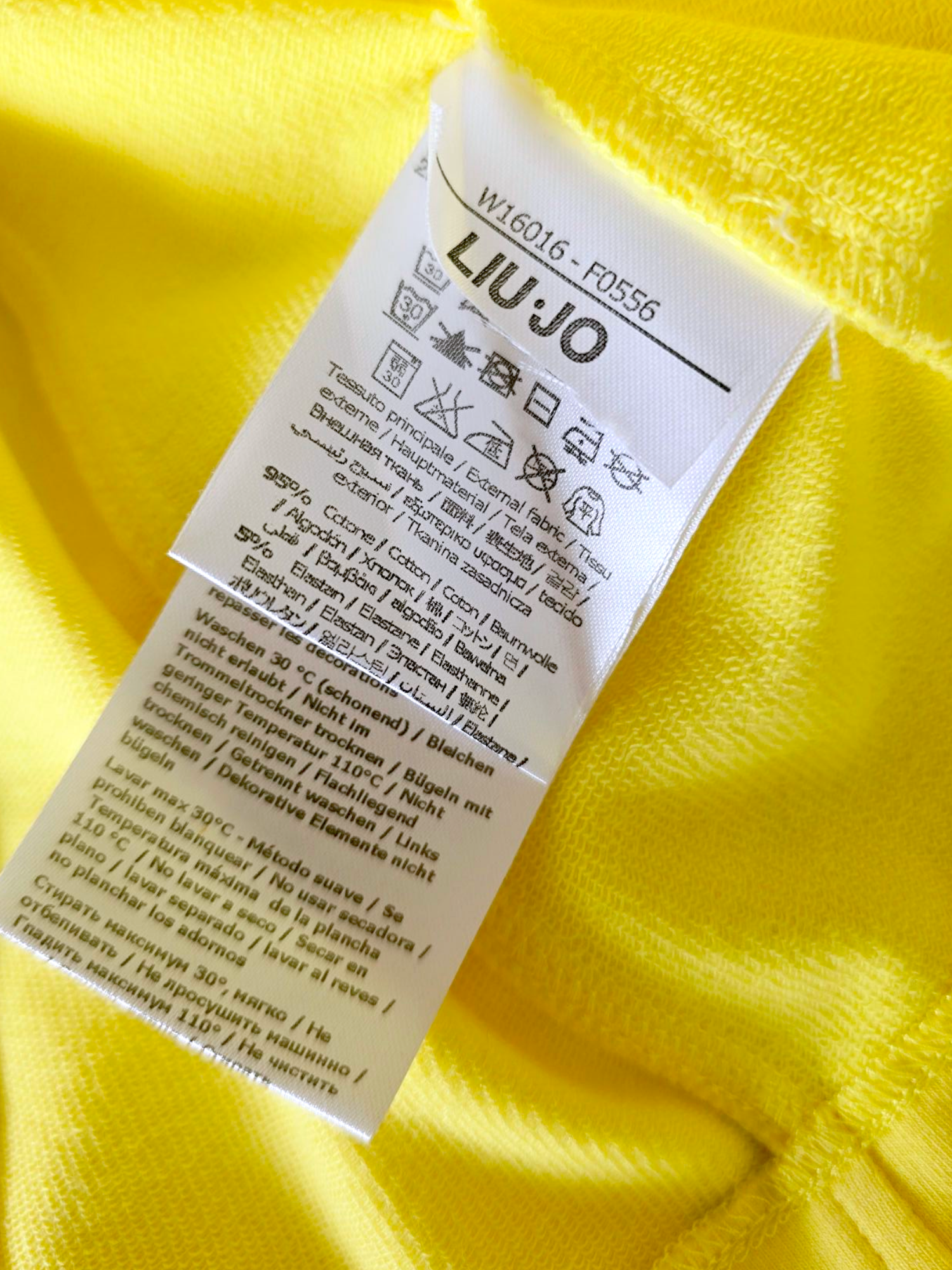 Veste sweat yellow