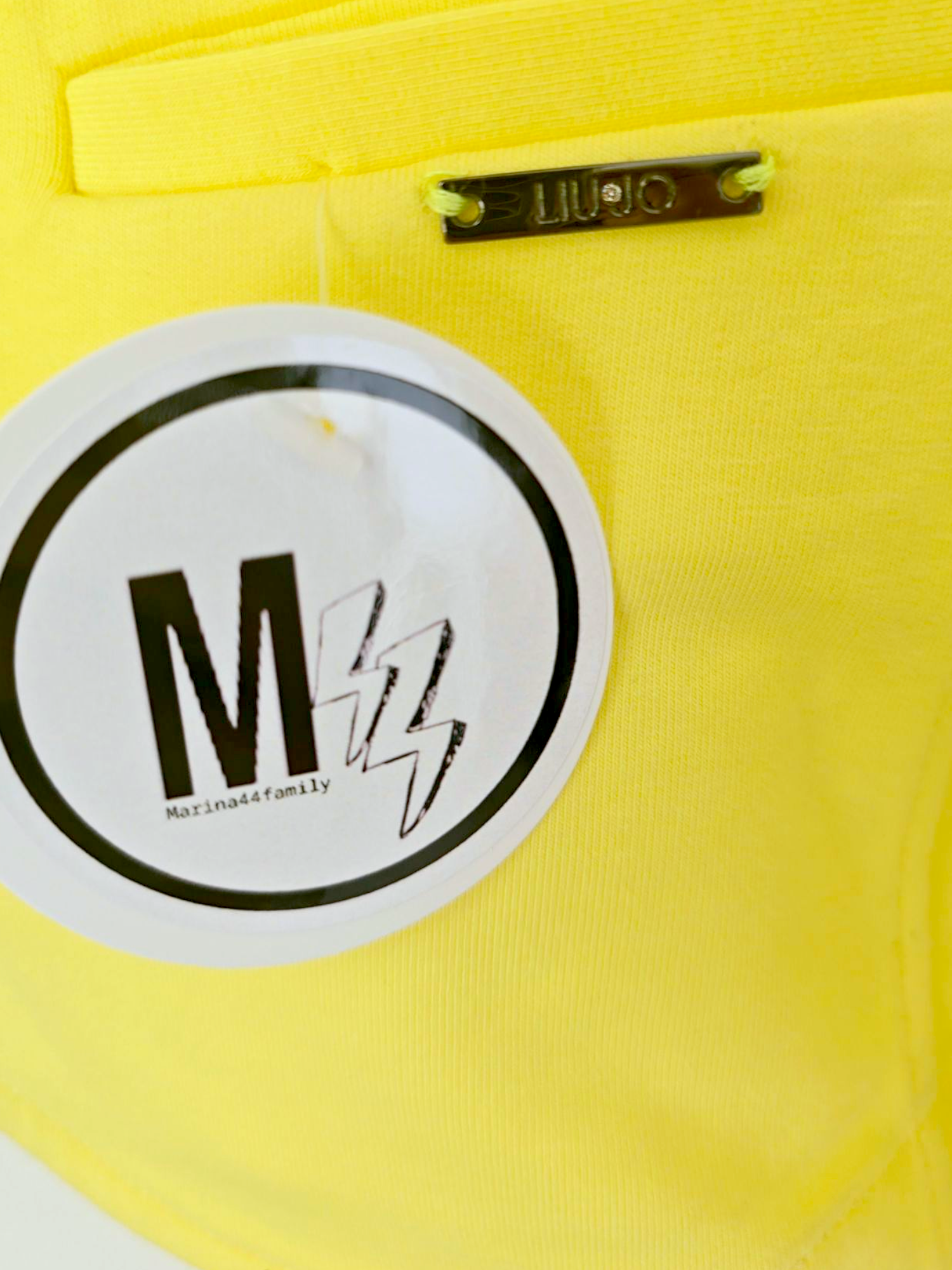 Veste sweat yellow