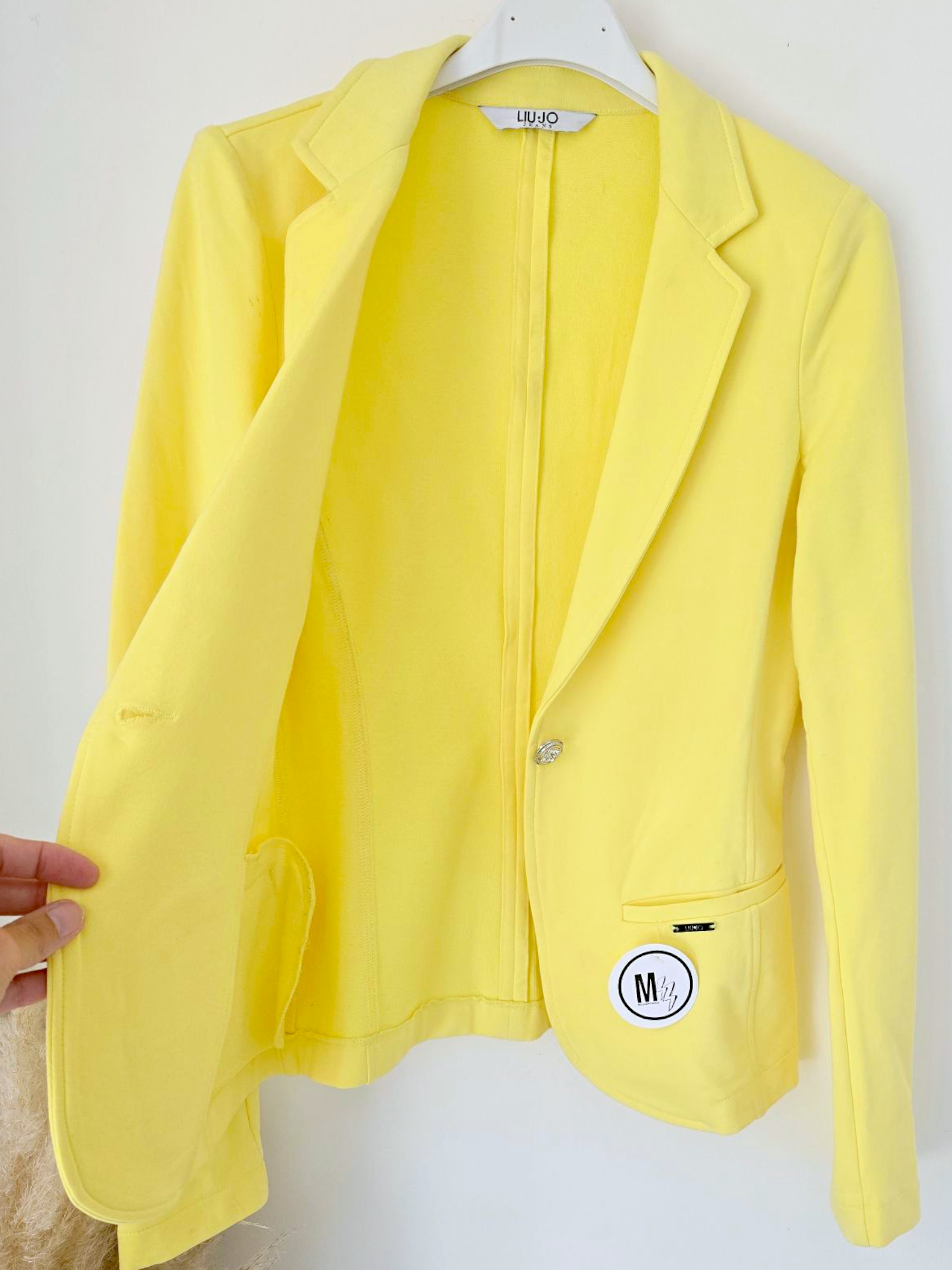 Veste sweat yellow