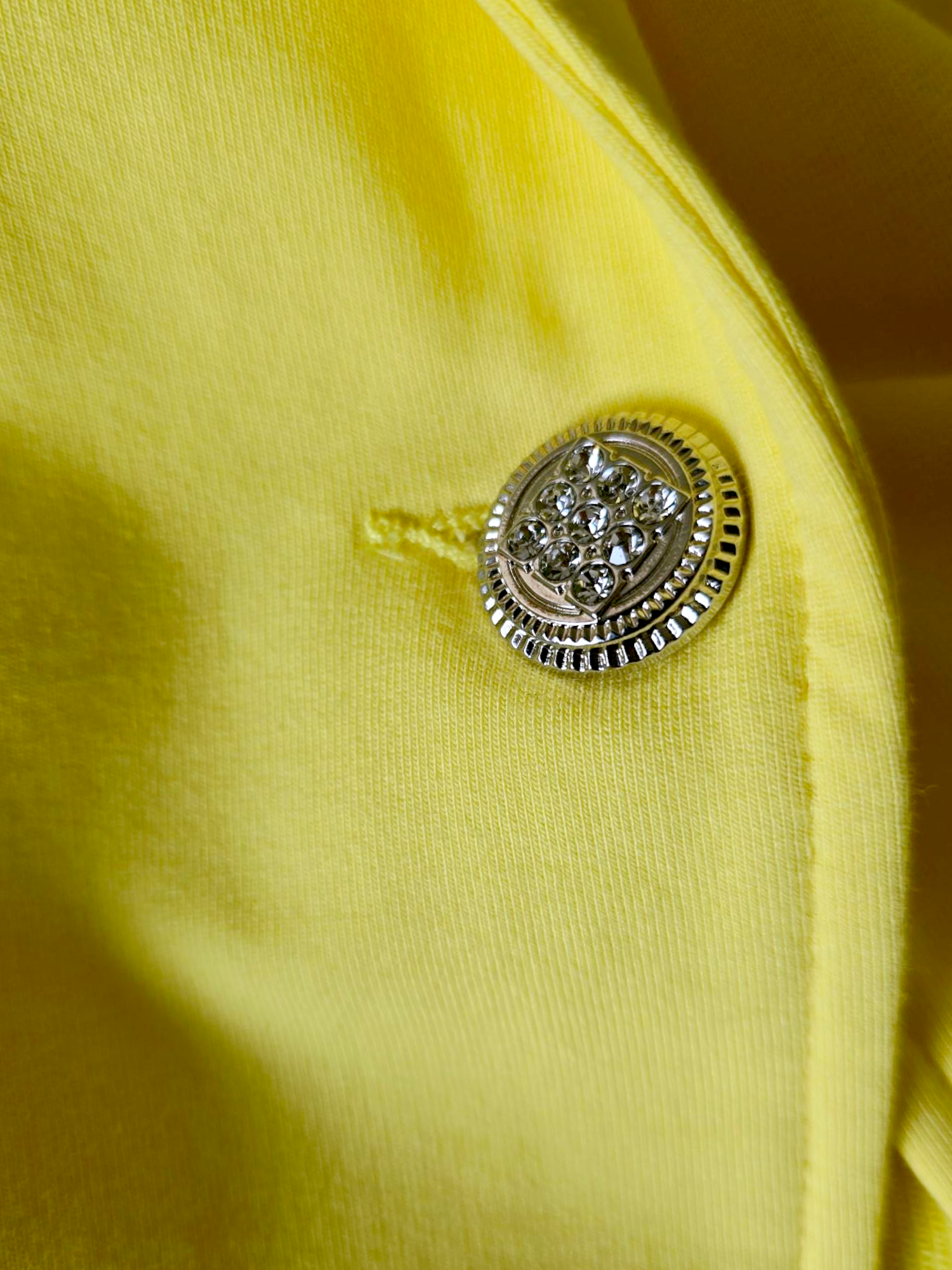 Veste sweat yellow