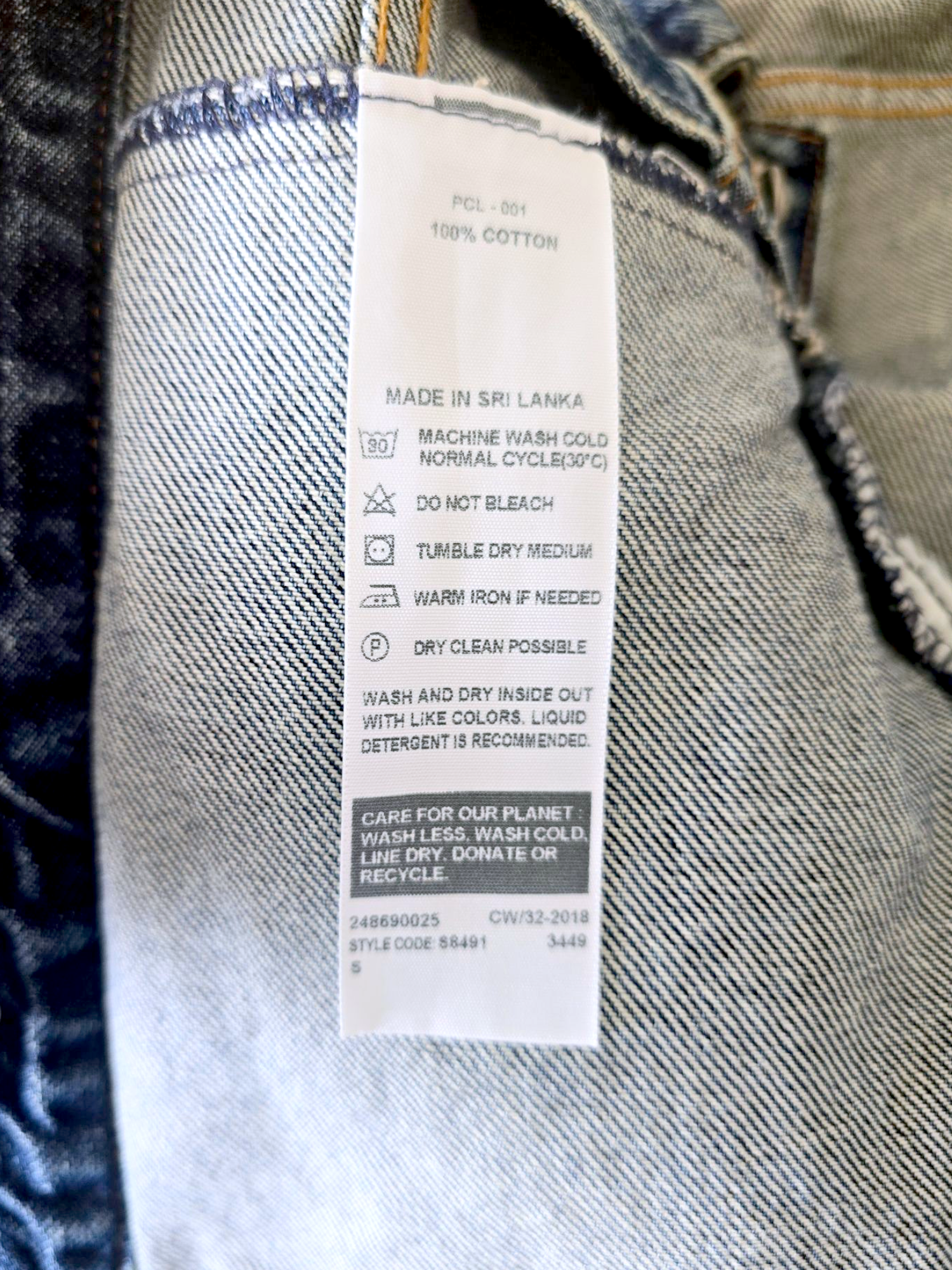 Veste en denim
