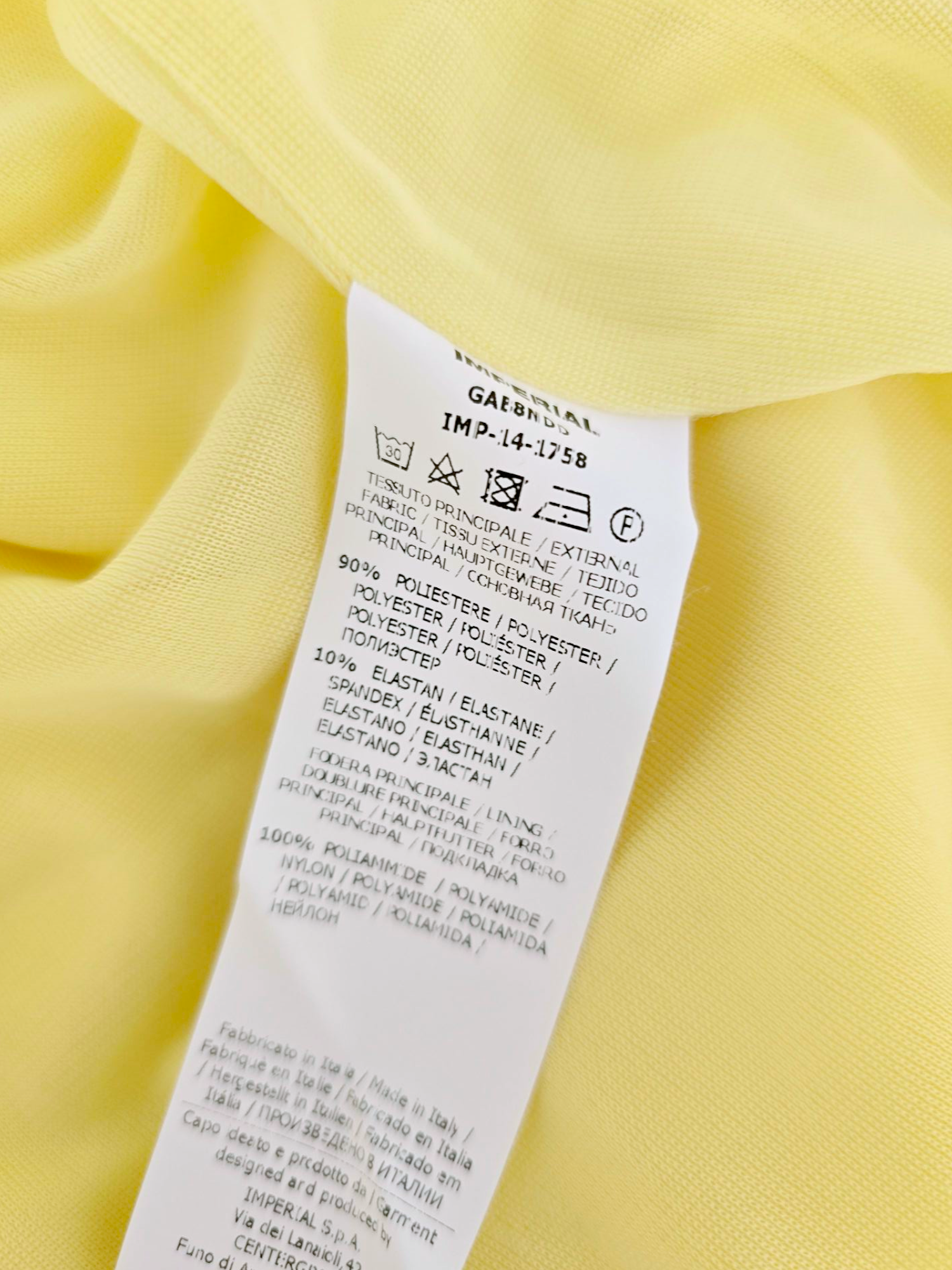 Jupe yellow