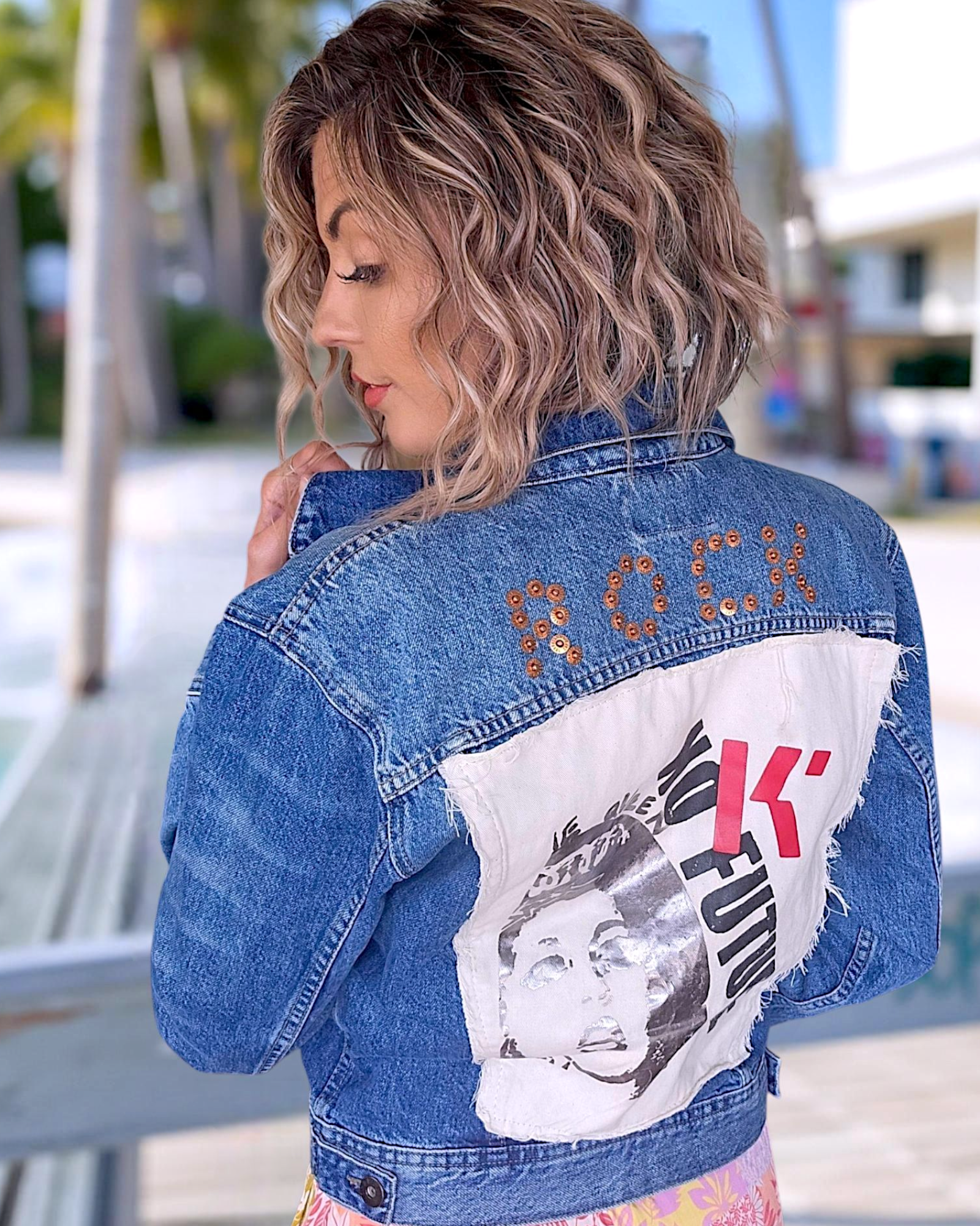 Veste Rock en denim