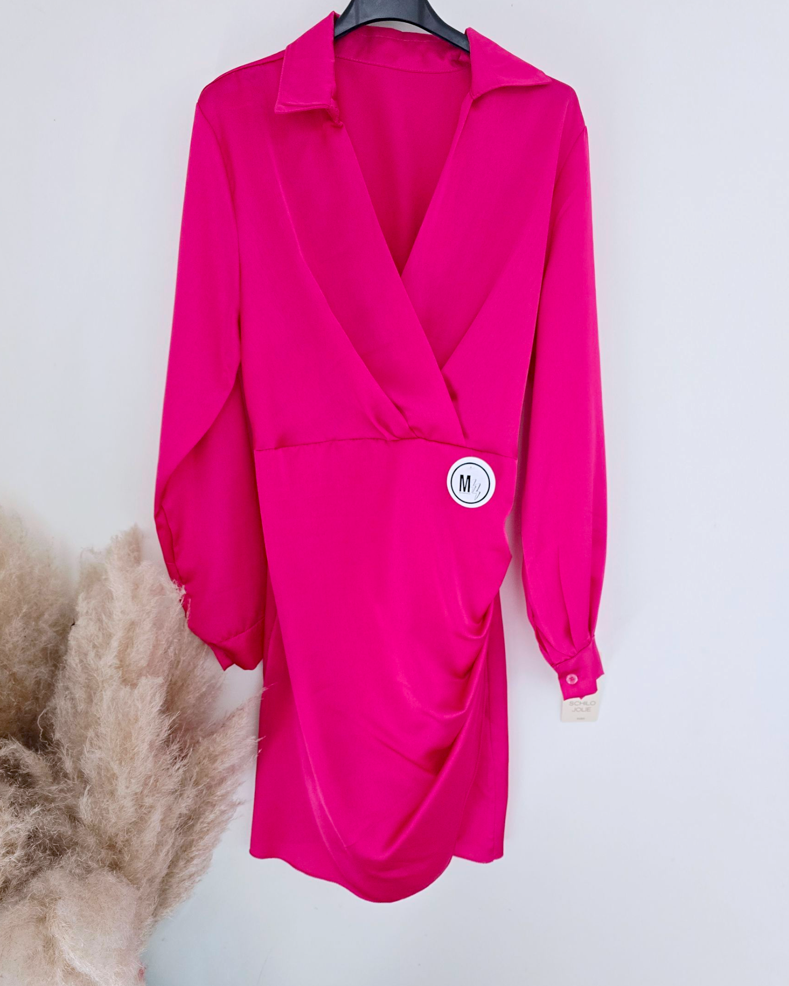 Robe chic fuchsia
