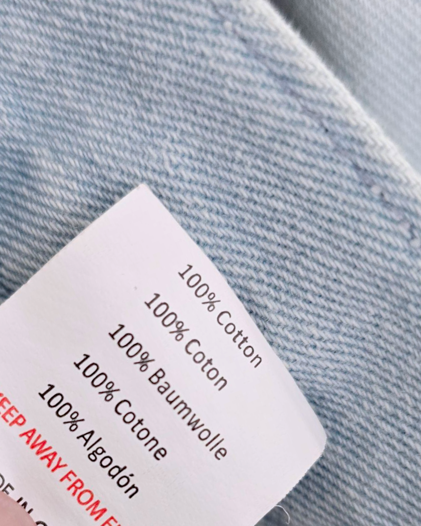 Veste denim créateur