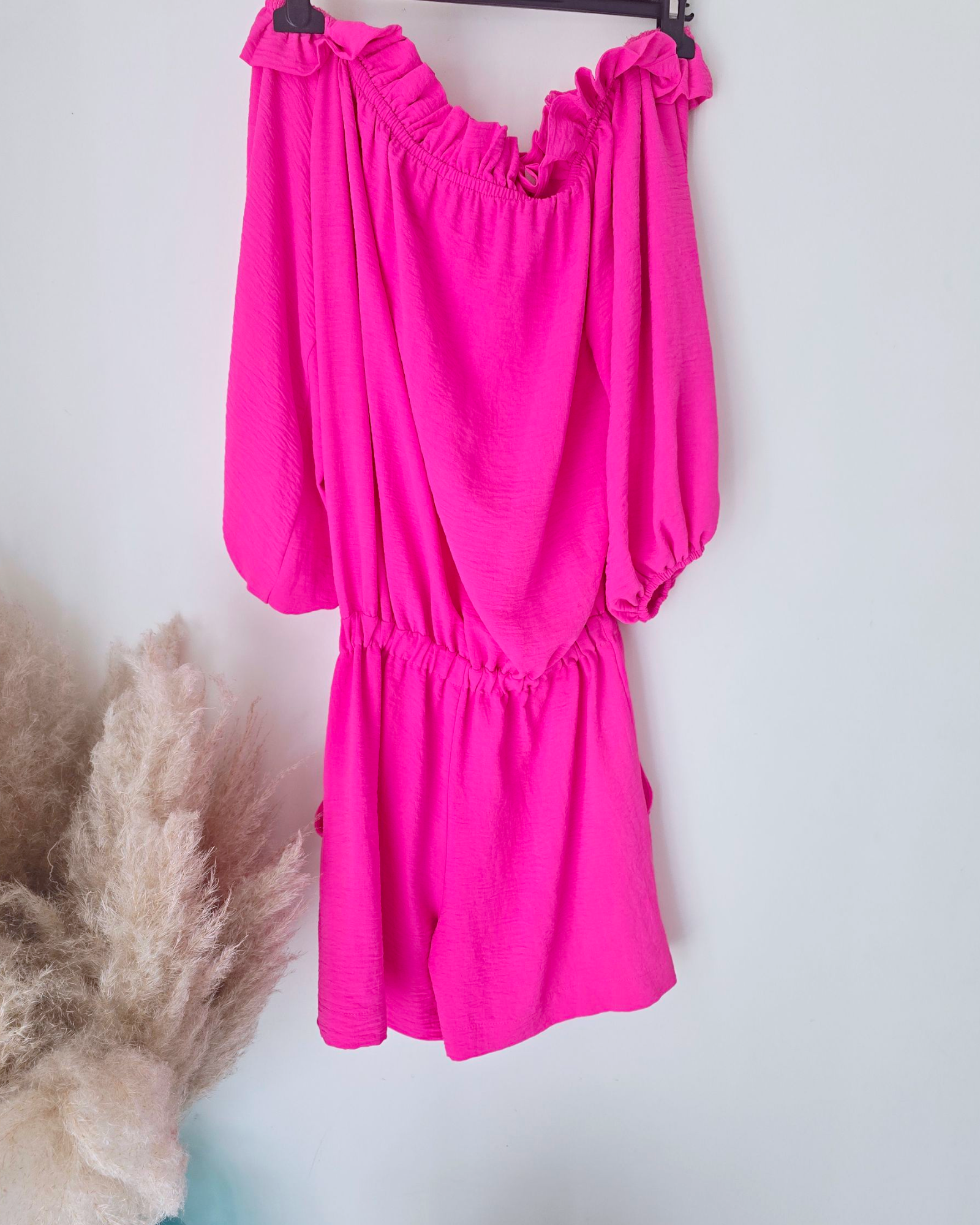 Combi-short fuchsia fluo