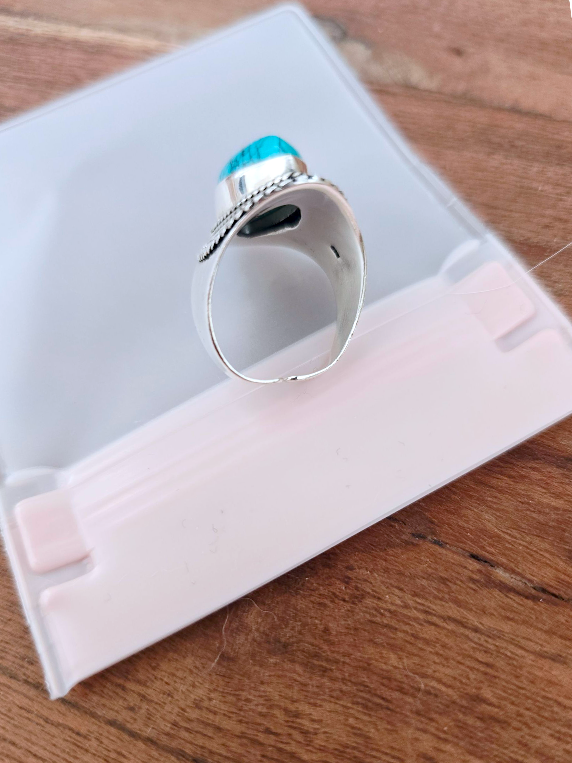 Bague bleue