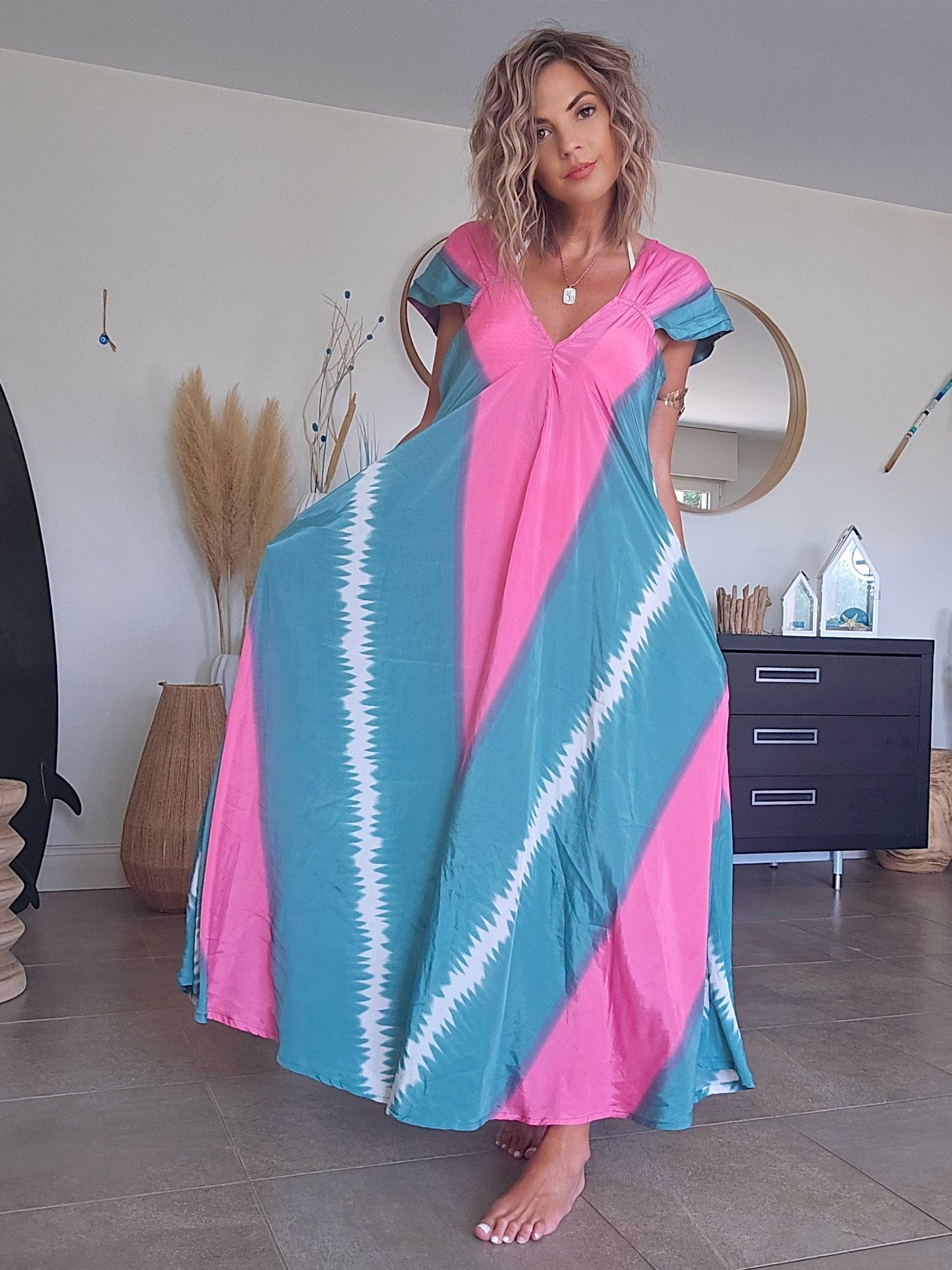 Robe tie rose