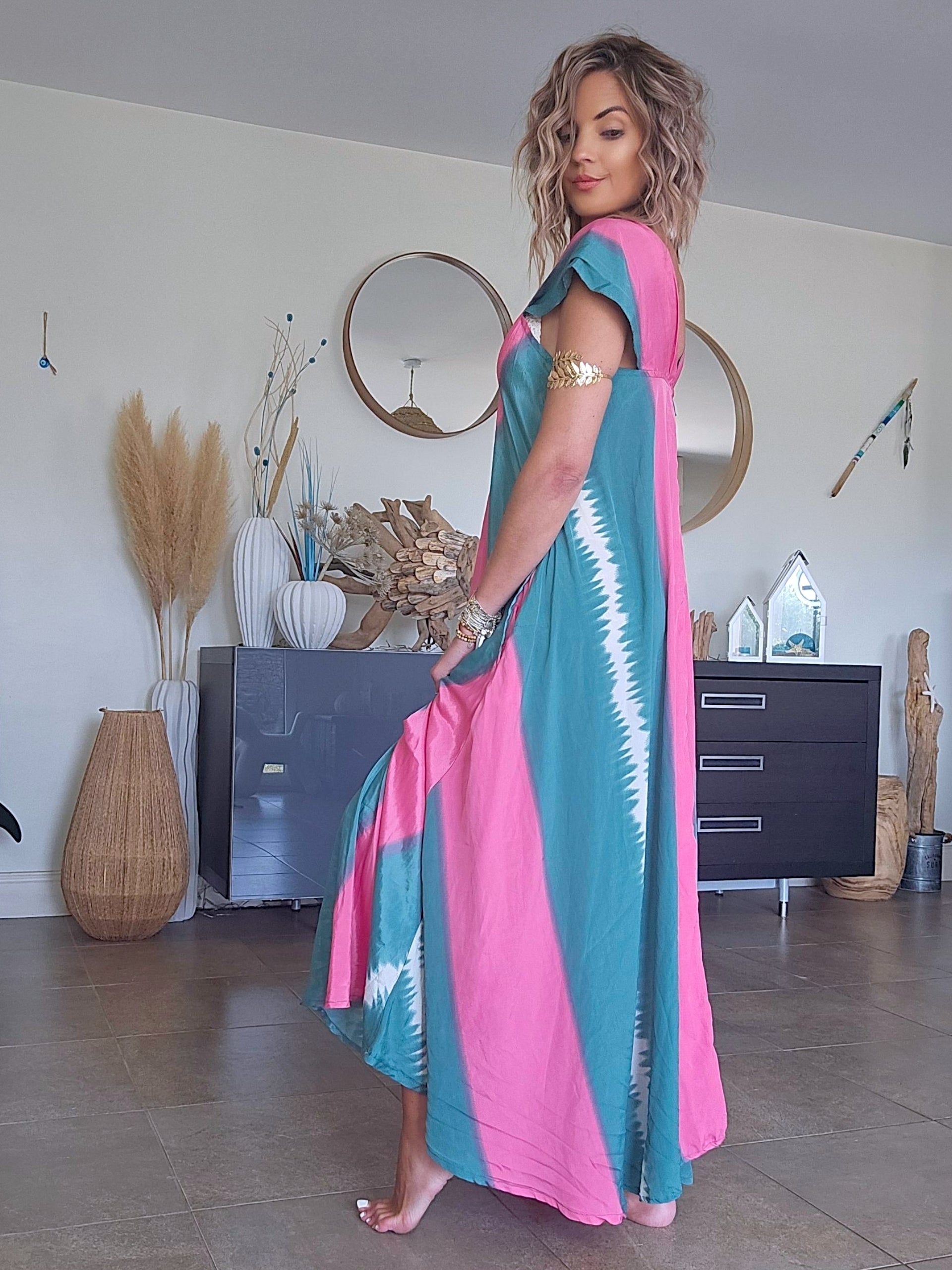 Robe tie rose