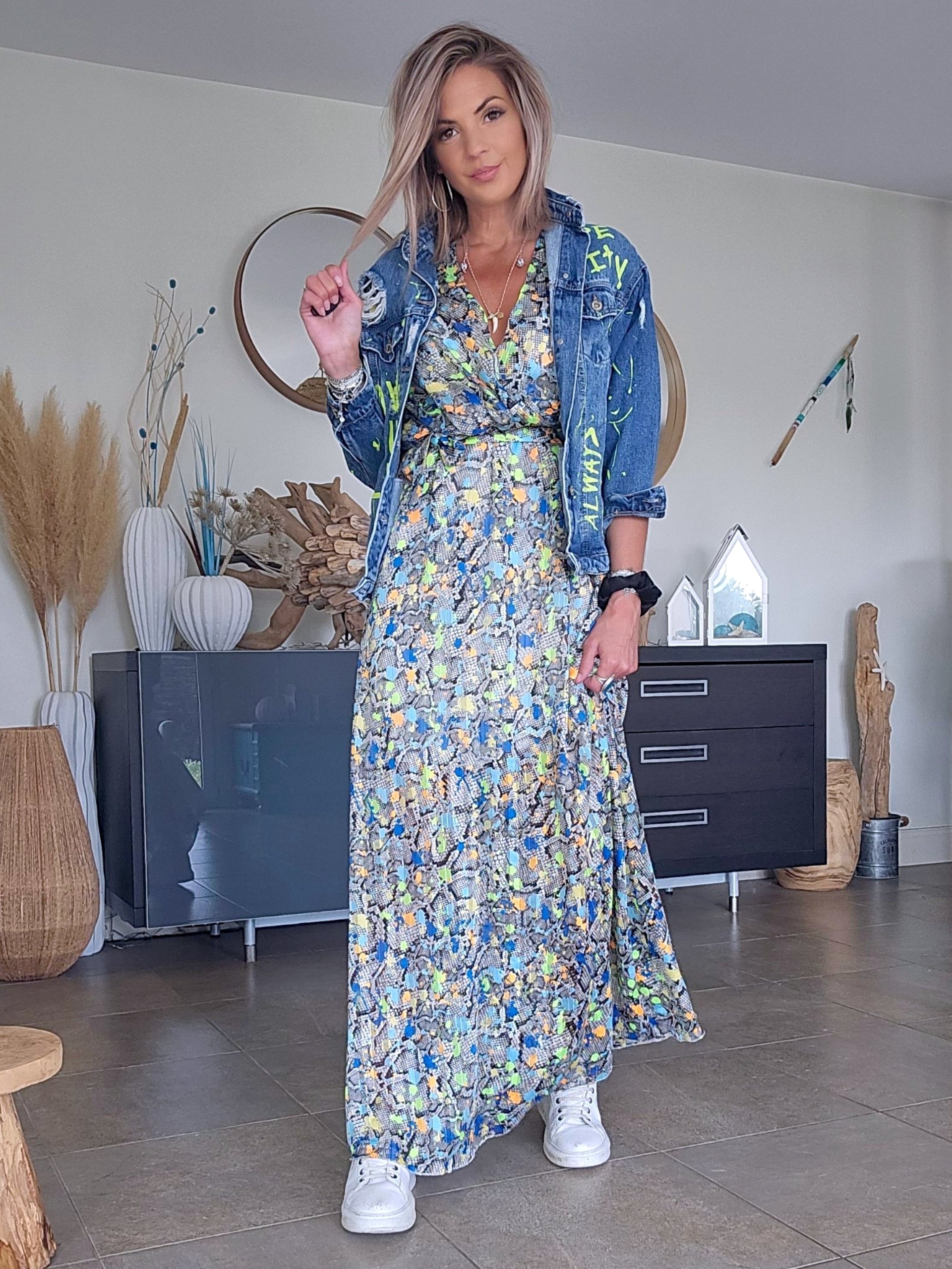 Robe python fluo mutico