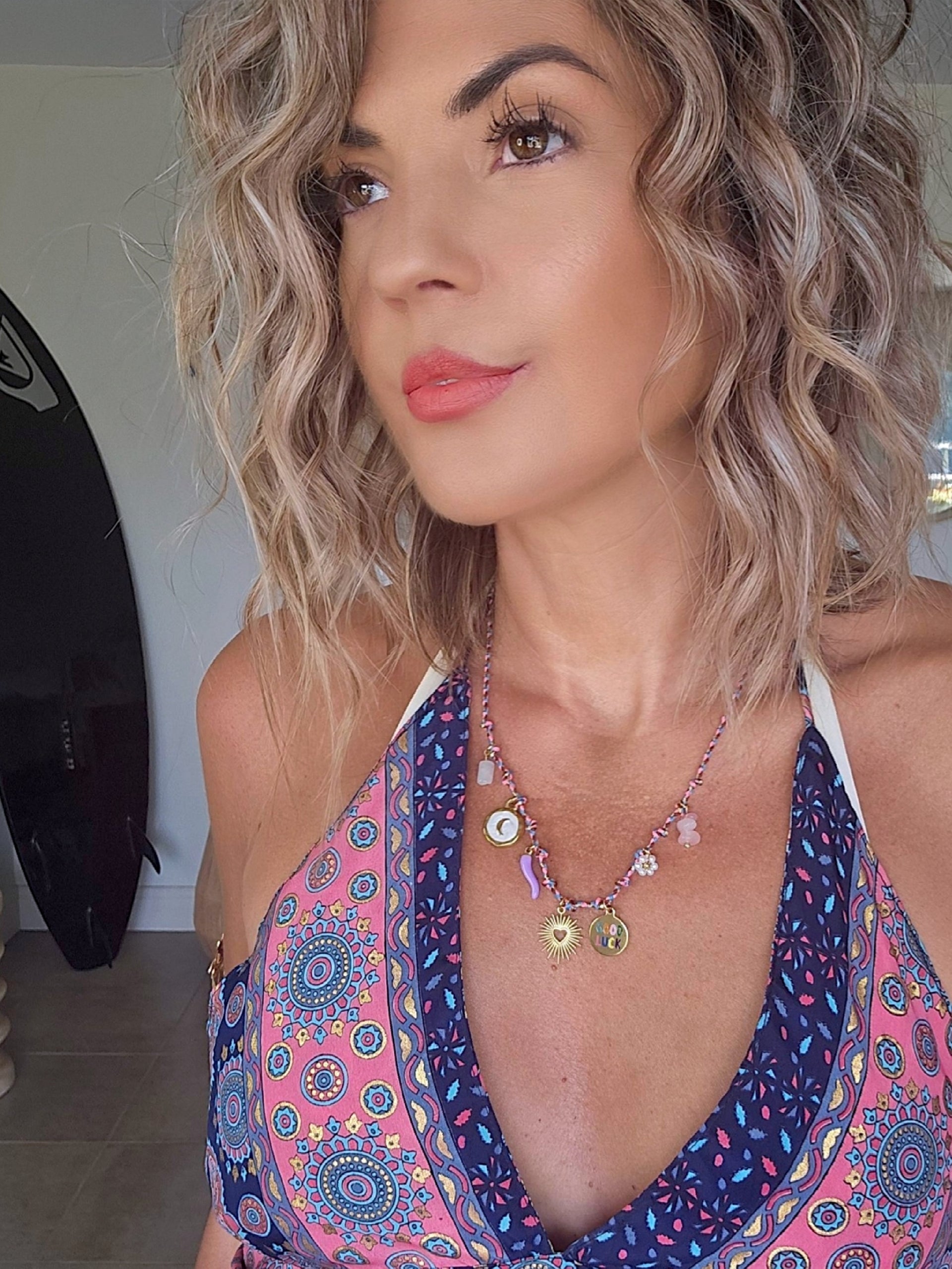 Collier boho multicolores