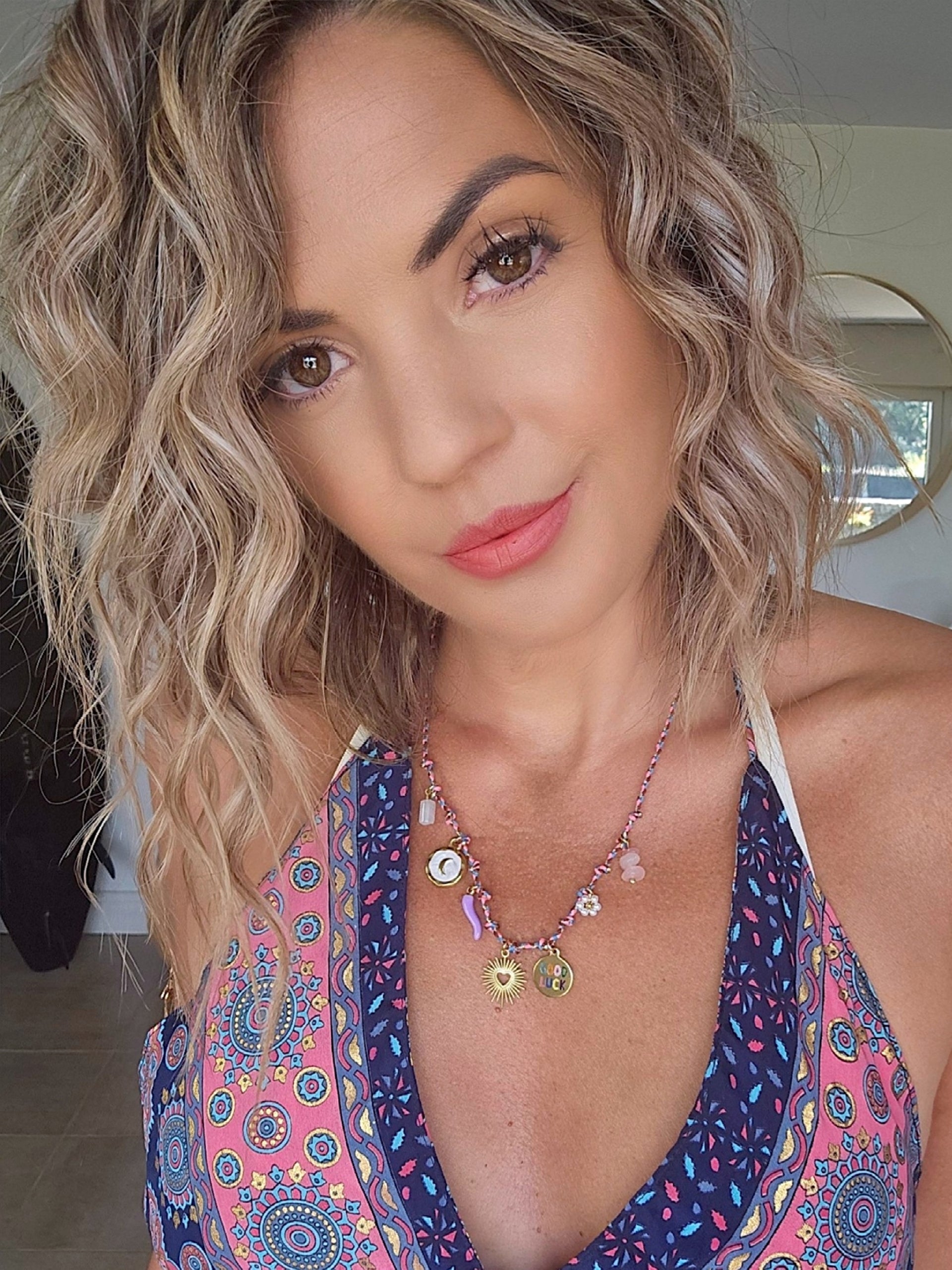 Collier boho multicolores