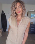 Robe chemise Safari