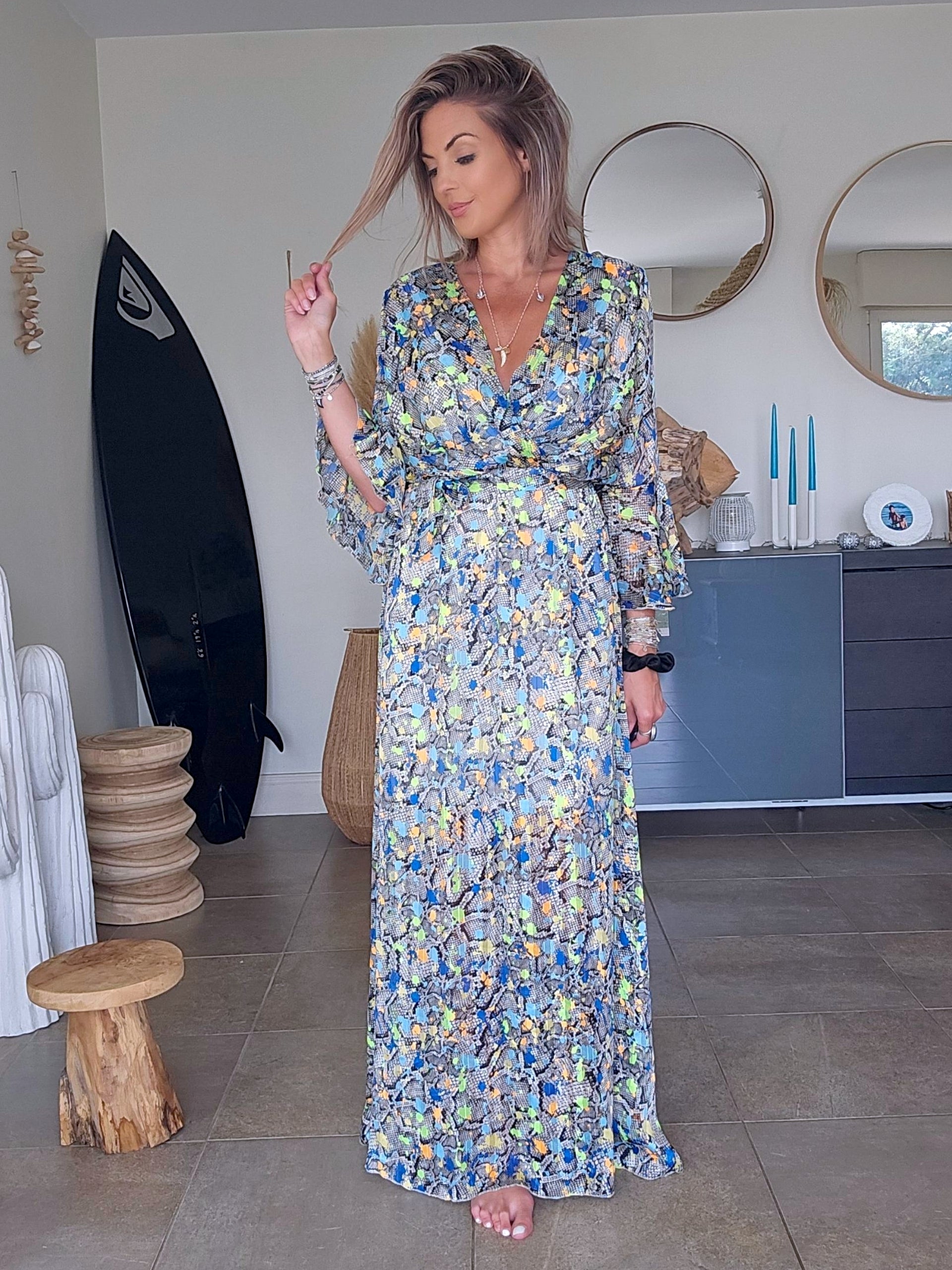 Robe python fluo mutico