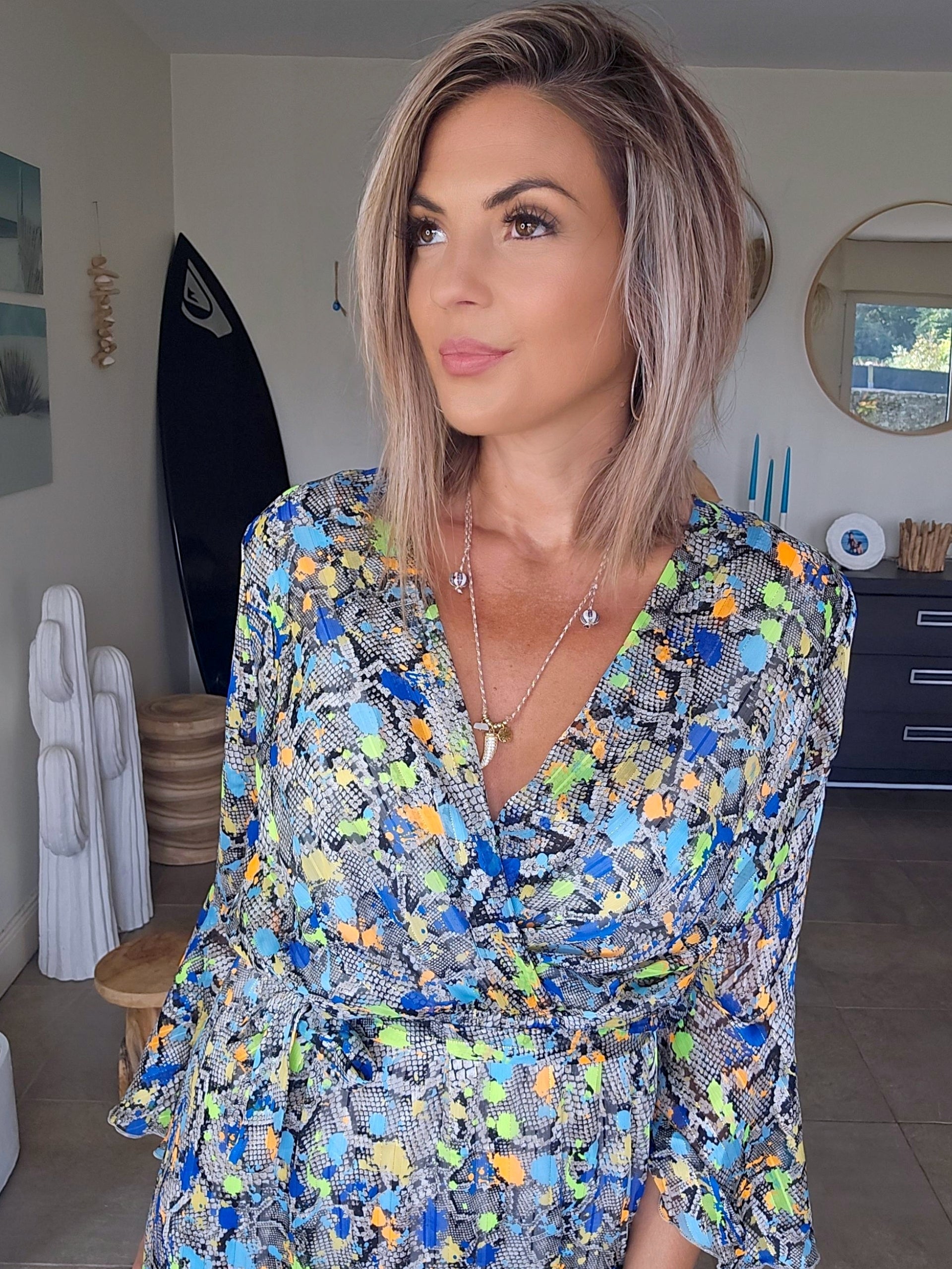 Robe python fluo mutico