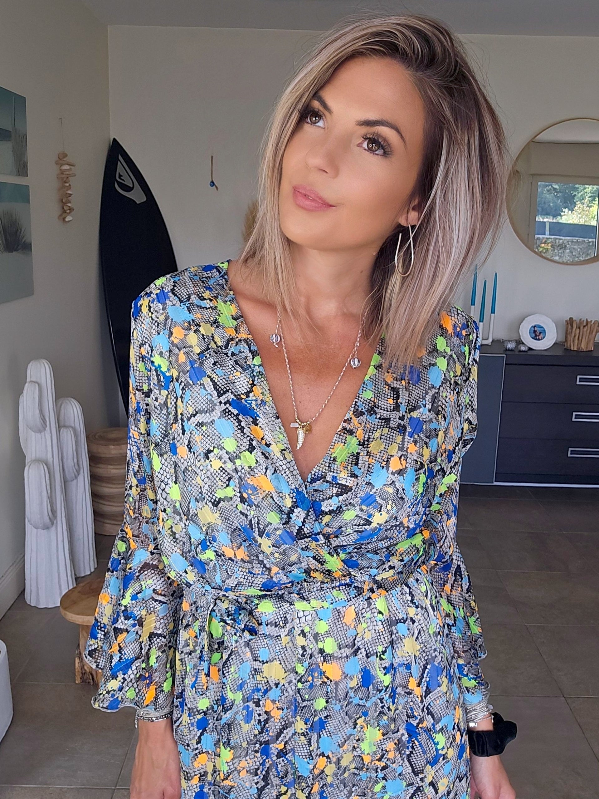 Robe python fluo mutico