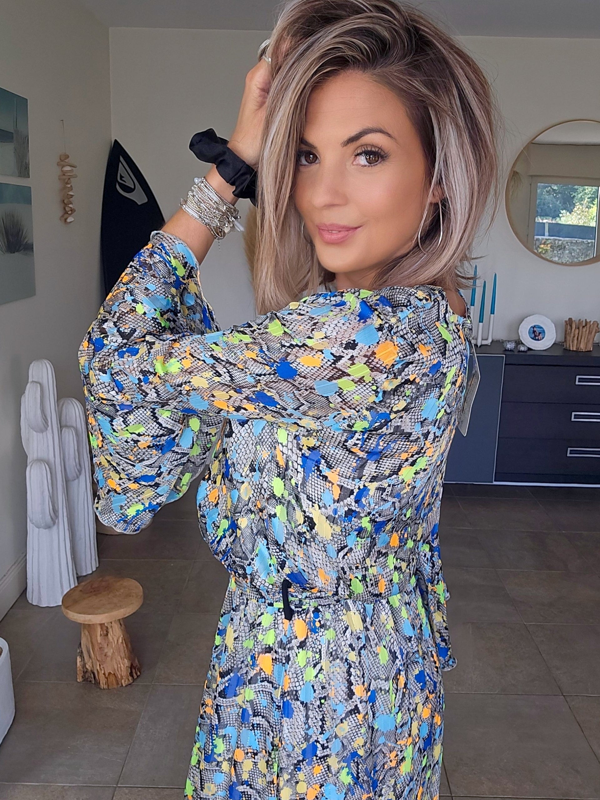 Robe python fluo mutico