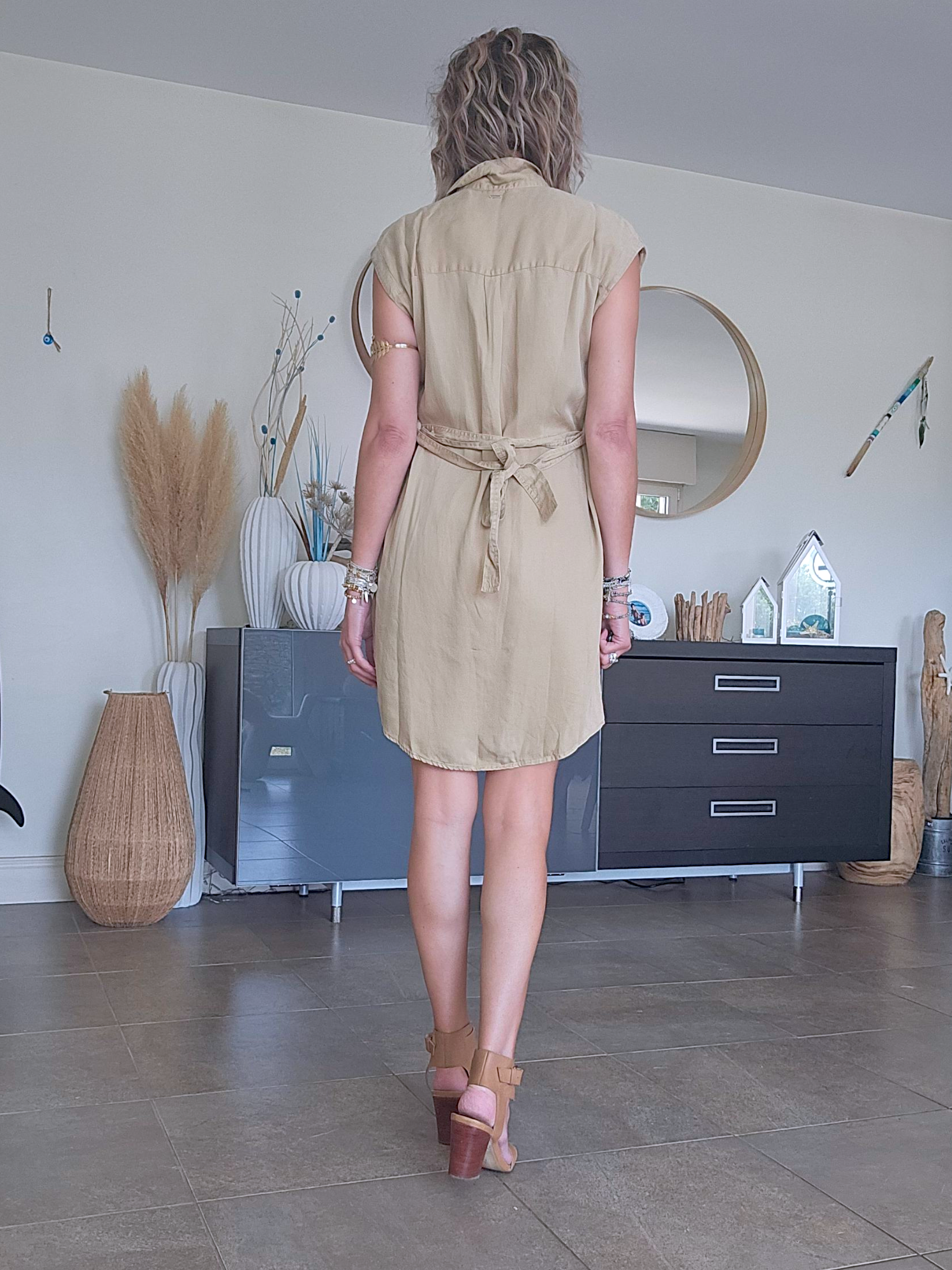 Robe chemise Safari