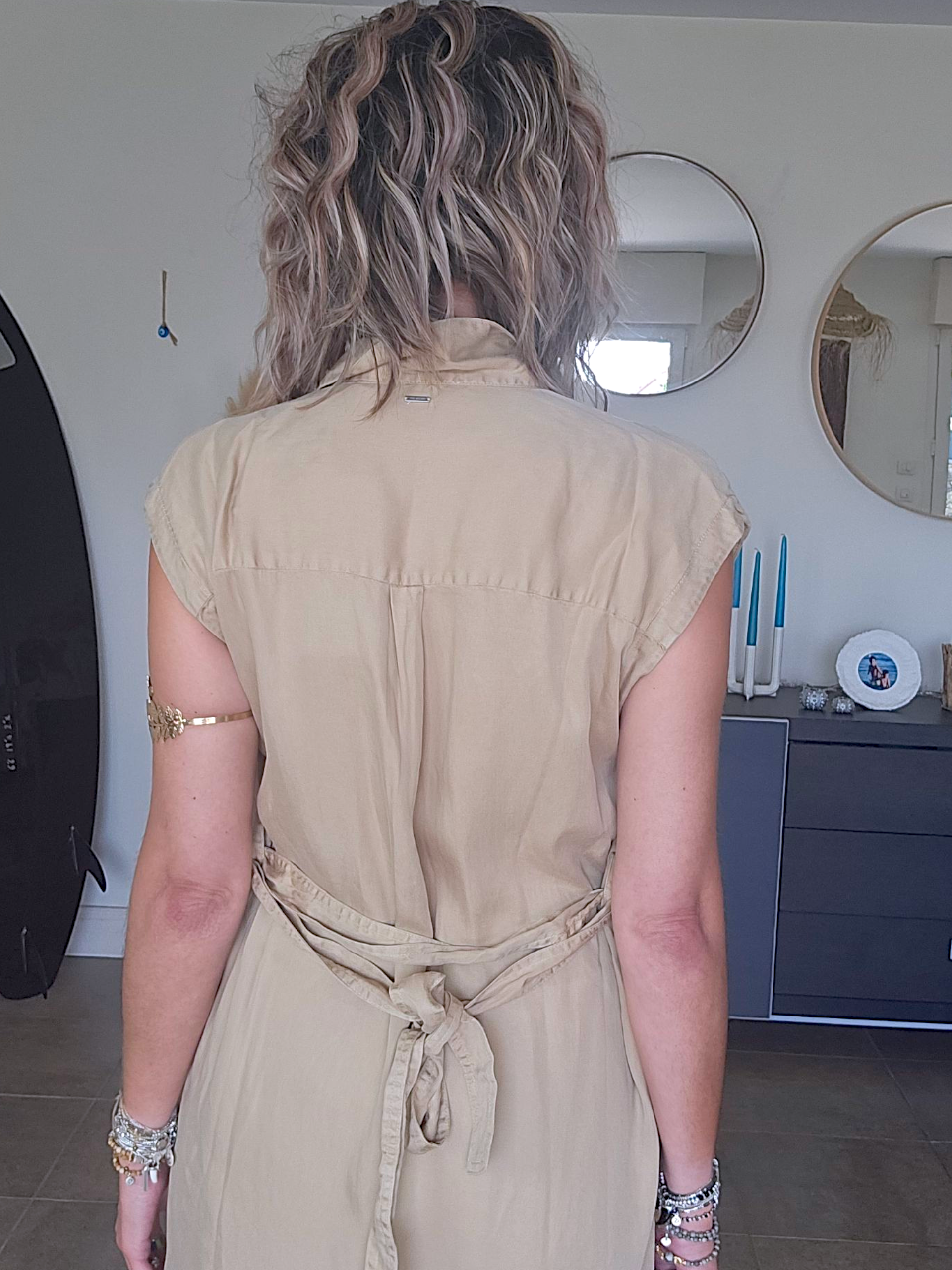 Robe chemise Safari