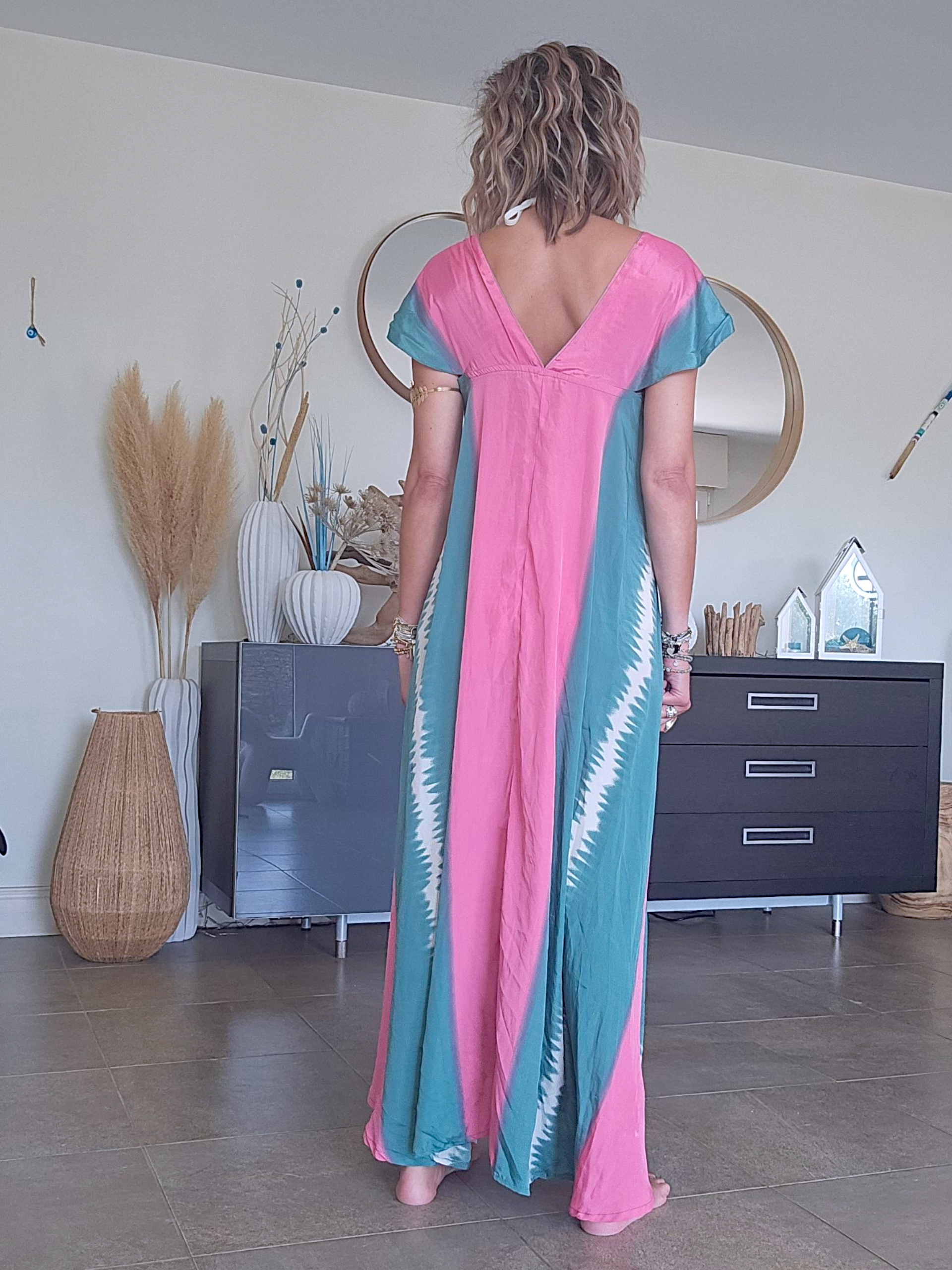 Robe tie rose