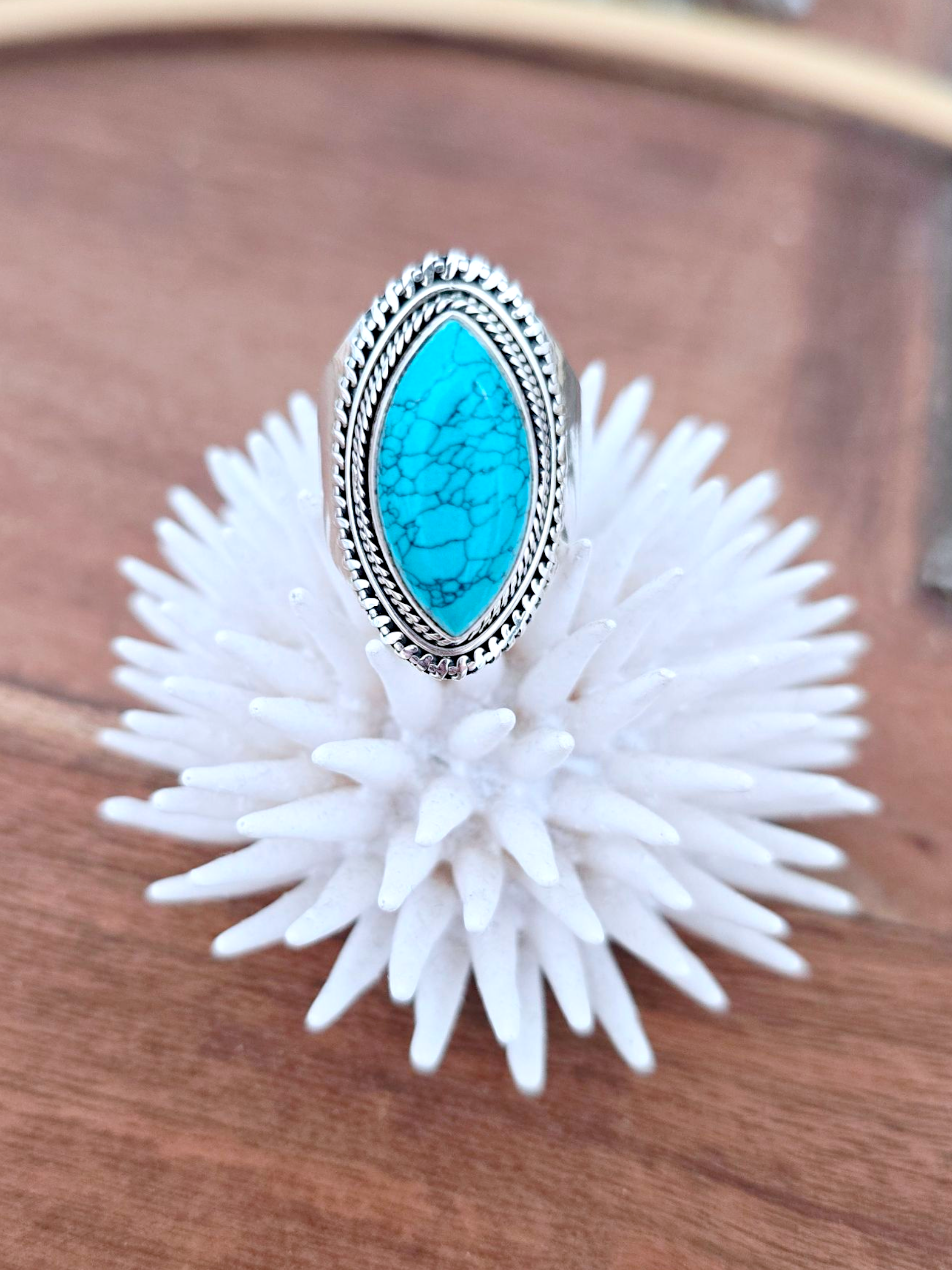 Bague bleue