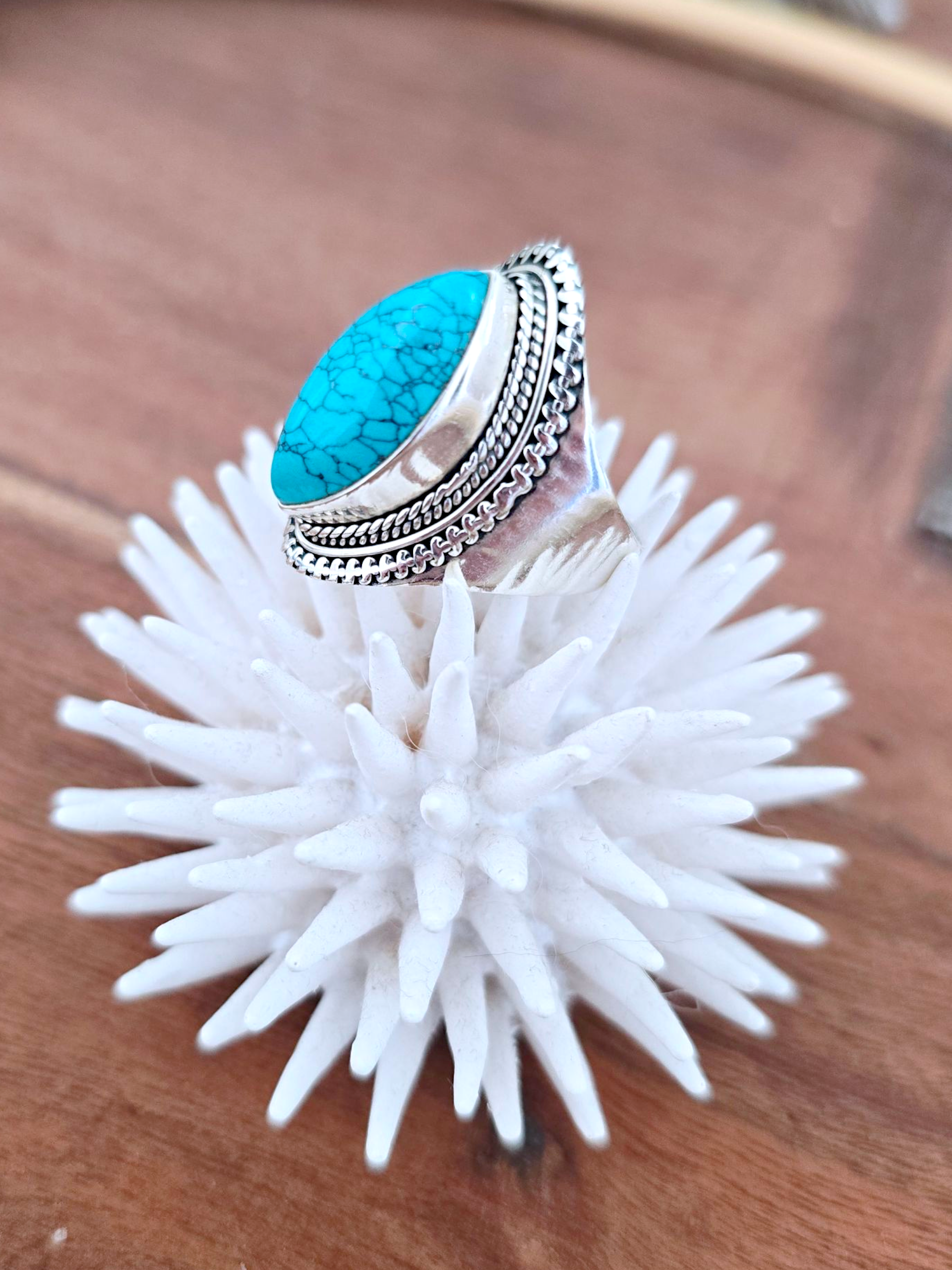 Bague bleue