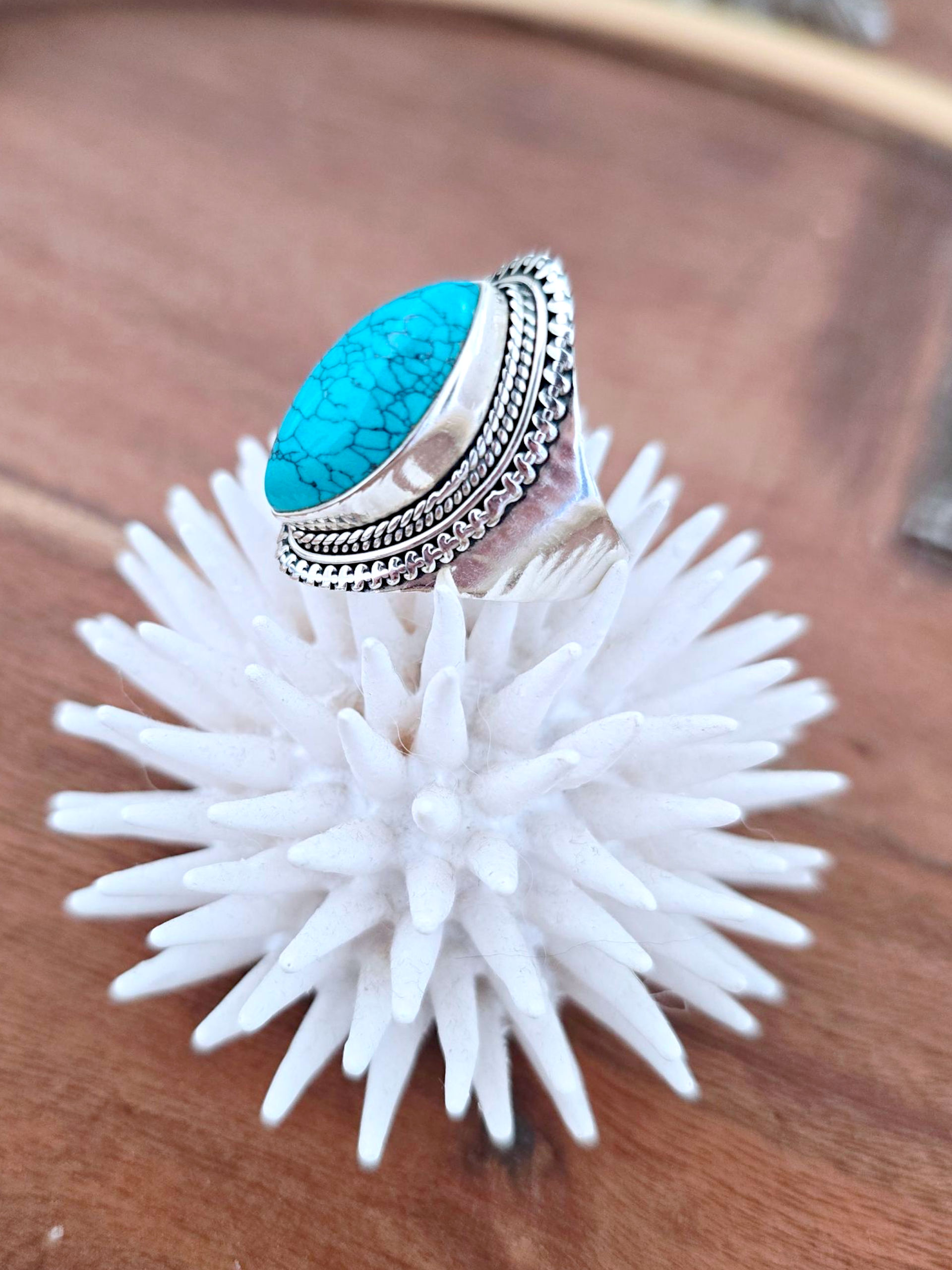 Bague bleue