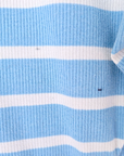 Robe bleue à  rayures
