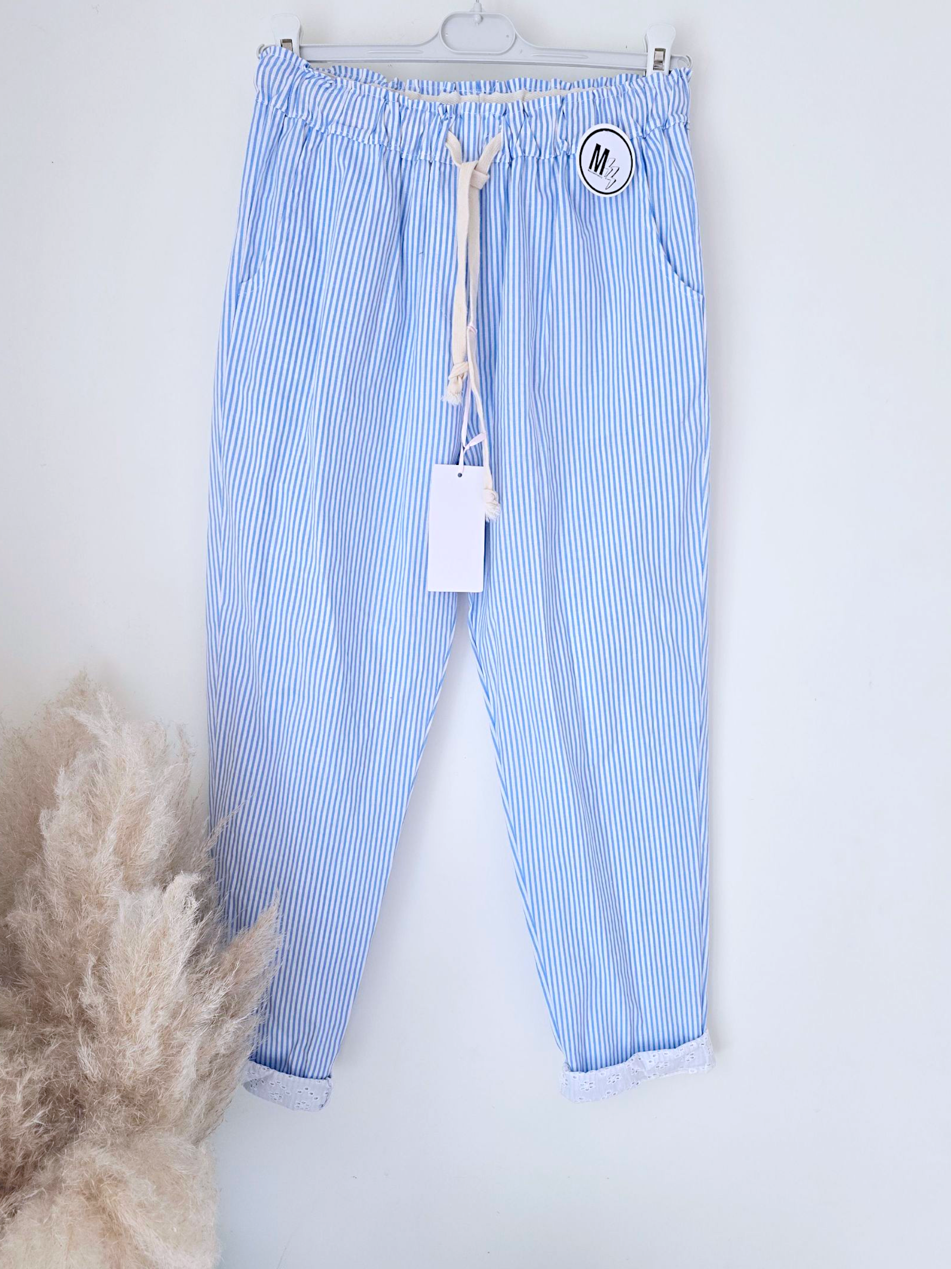 Pantalon rayé