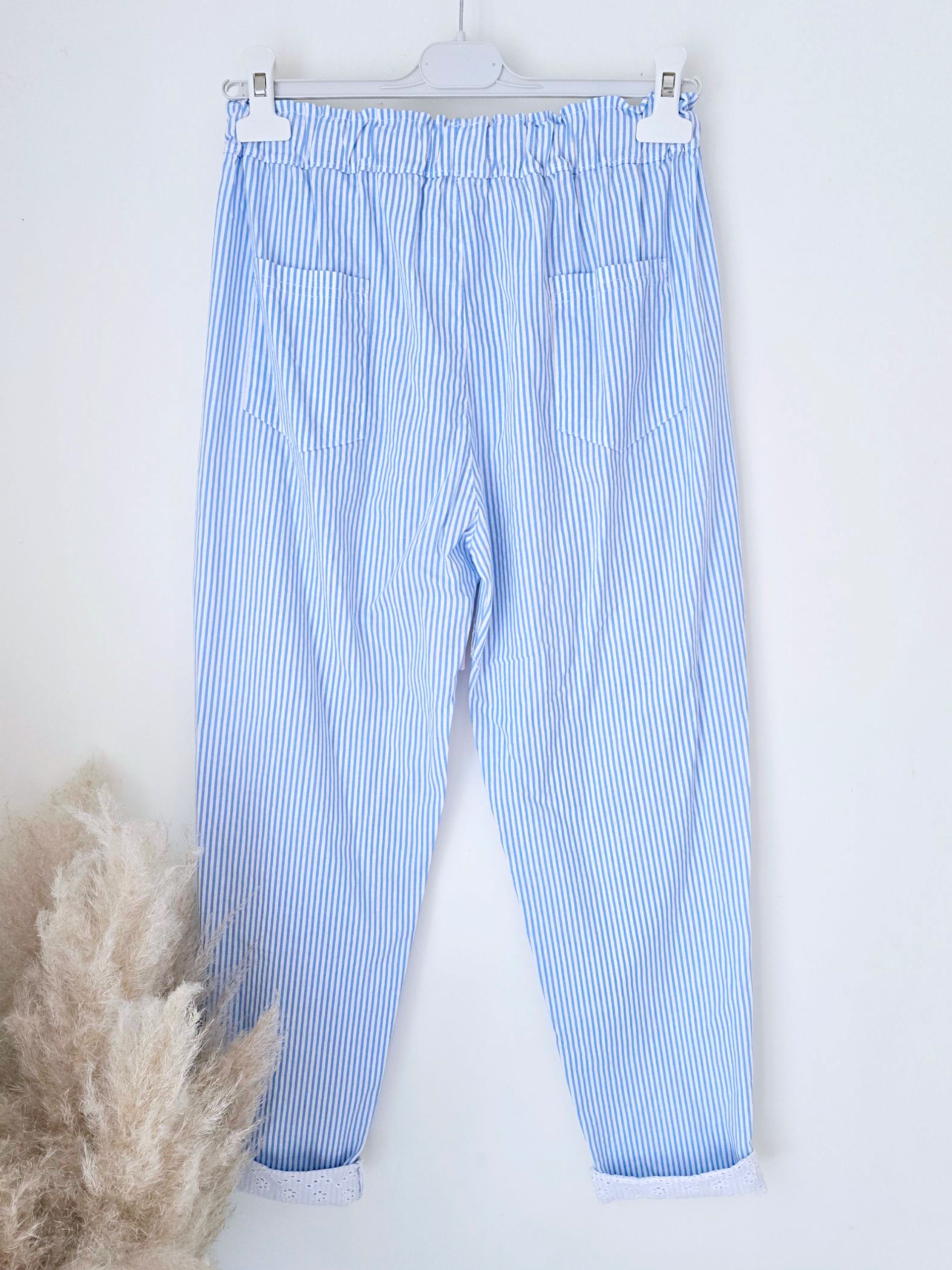 Pantalon rayé