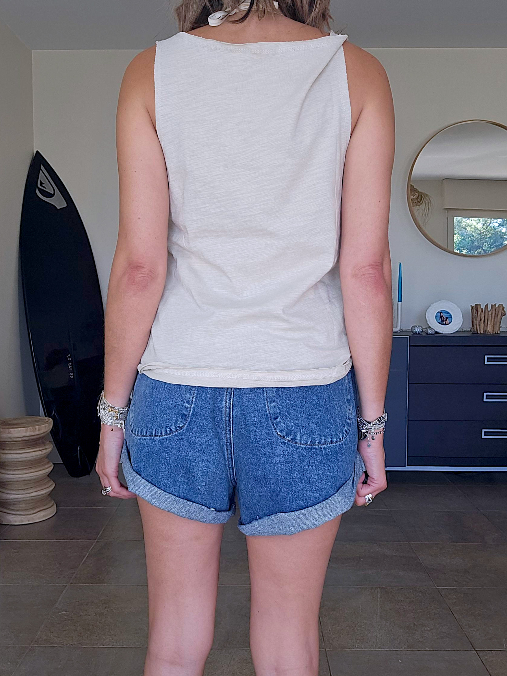 Short Vintage en denim