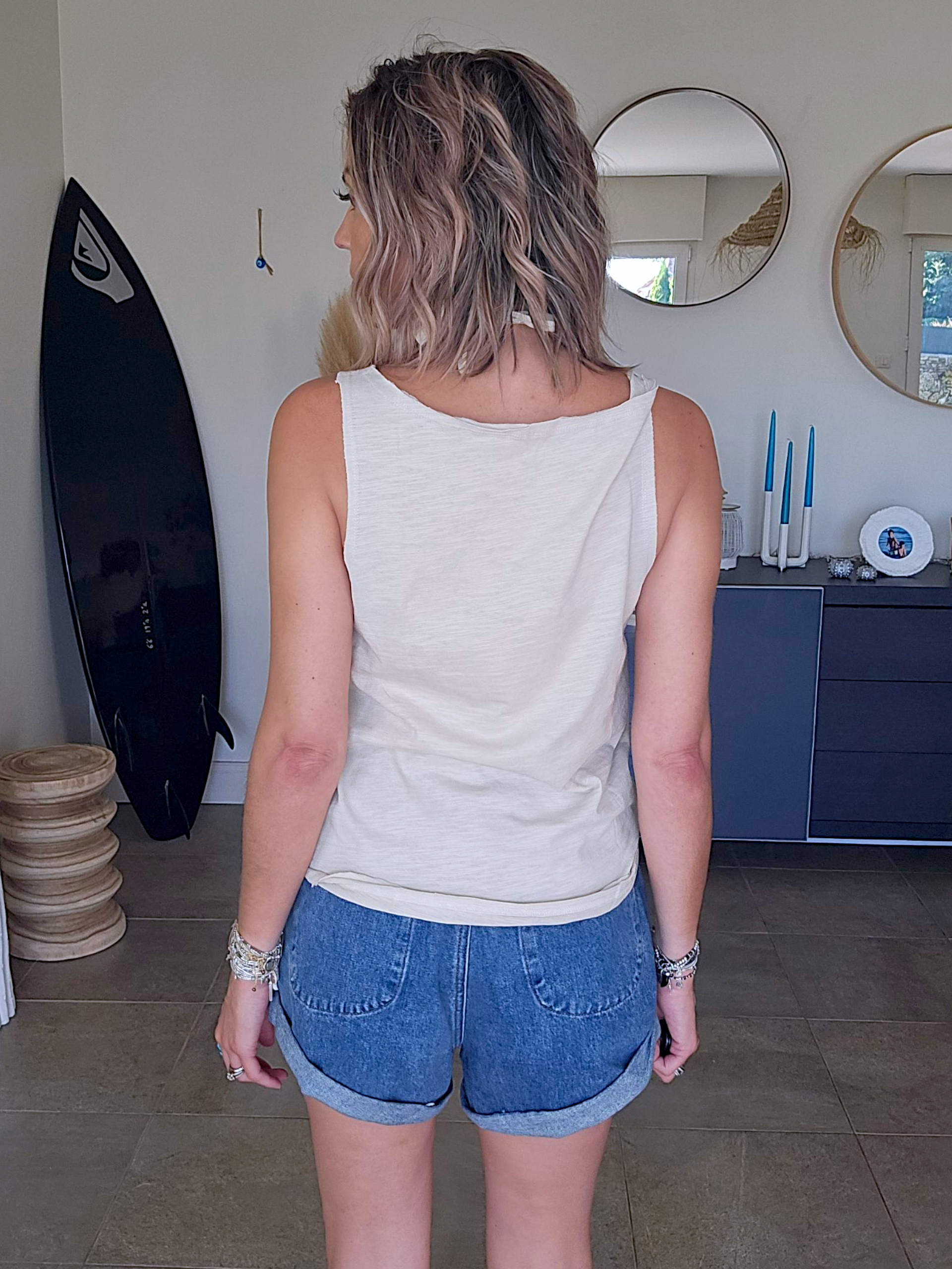 Short Vintage en denim