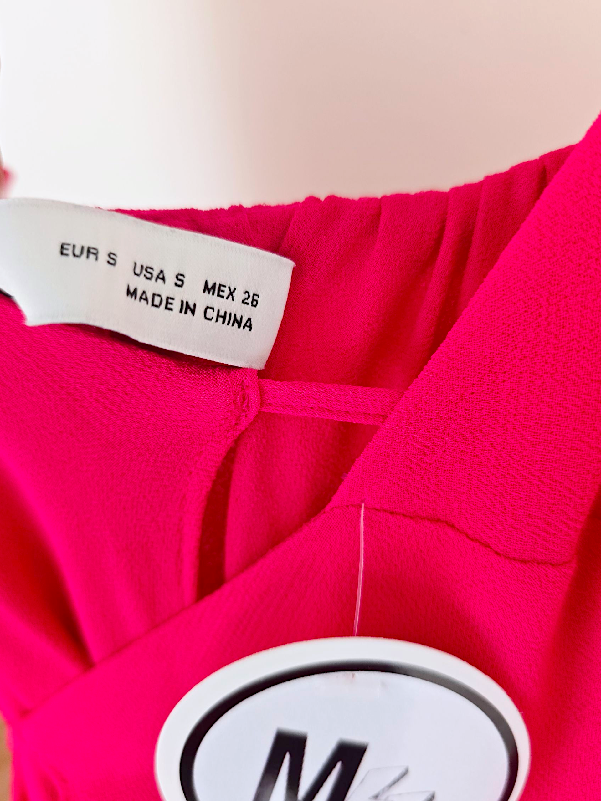 Robe longue fuchsia