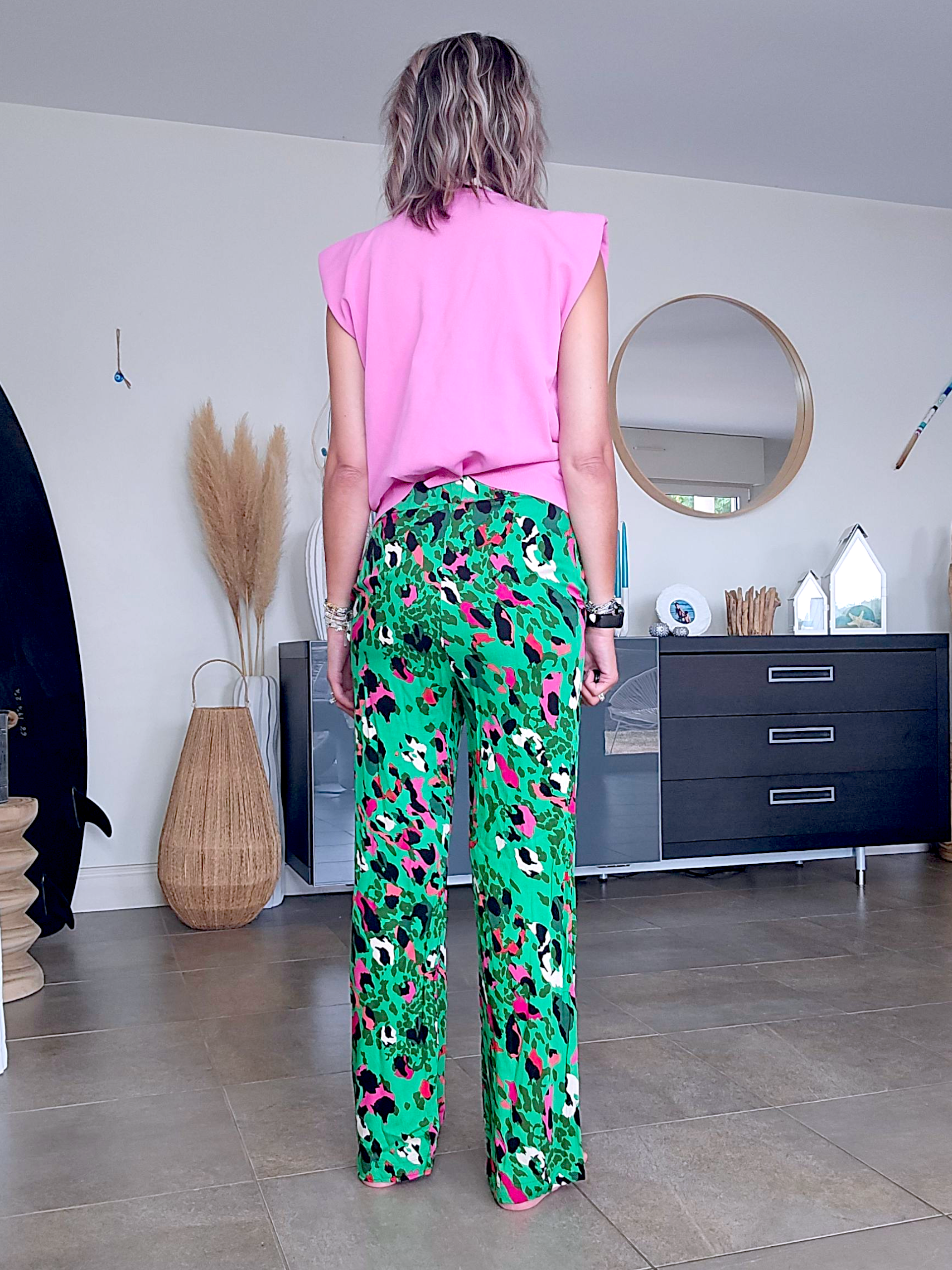 Pantalon casual chic