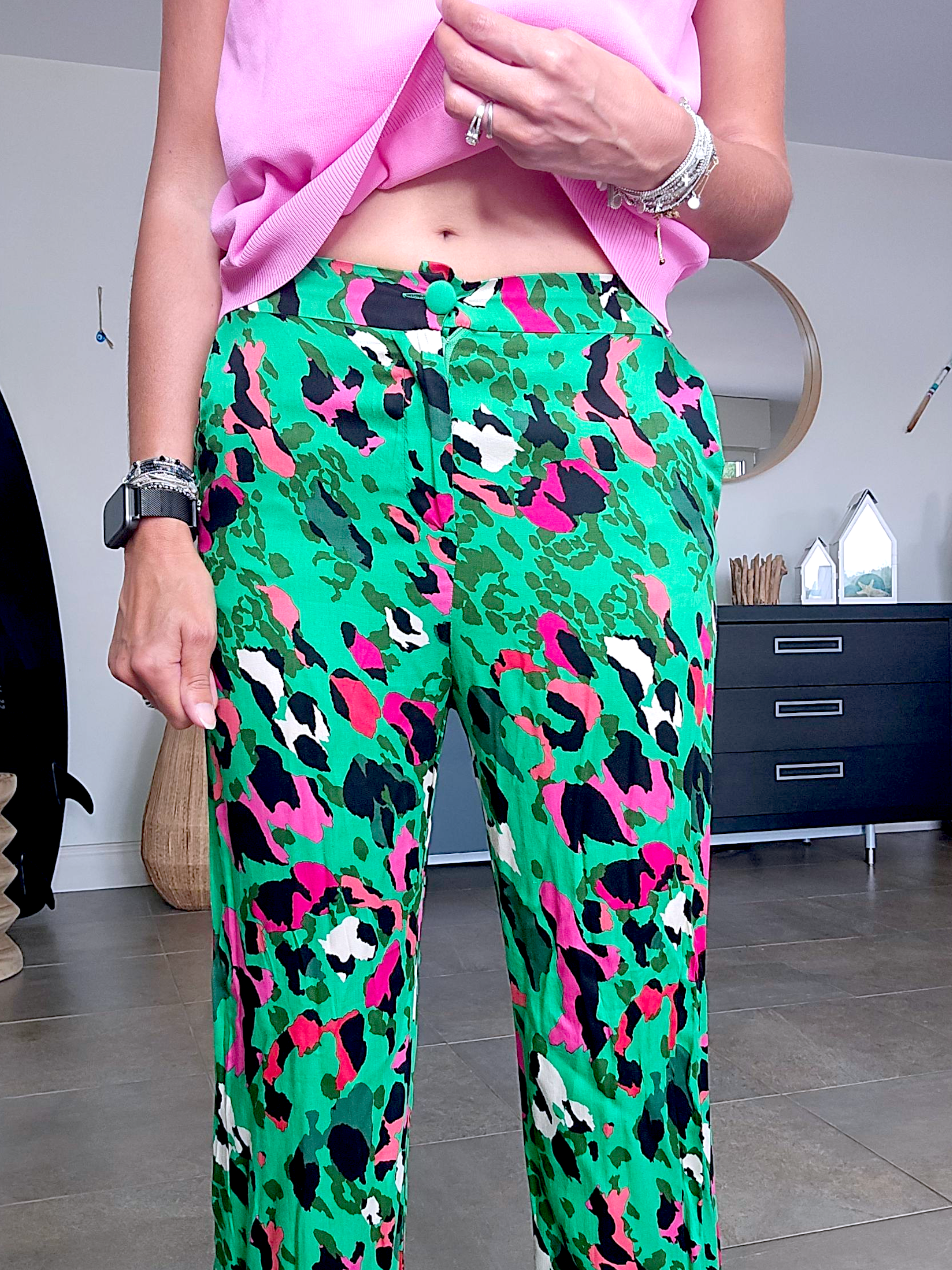 Pantalon casual chic
