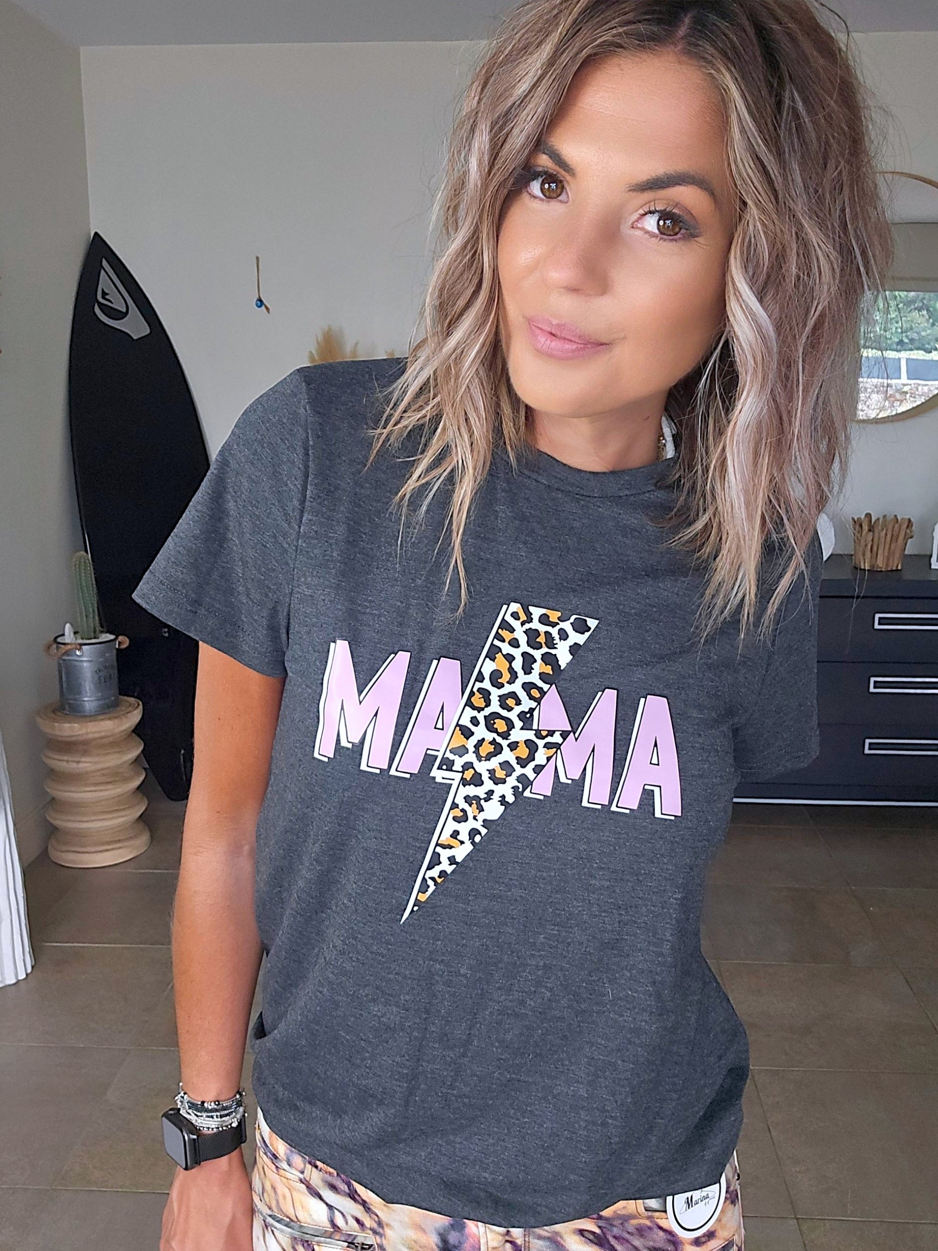 T-shirt Mama éclair