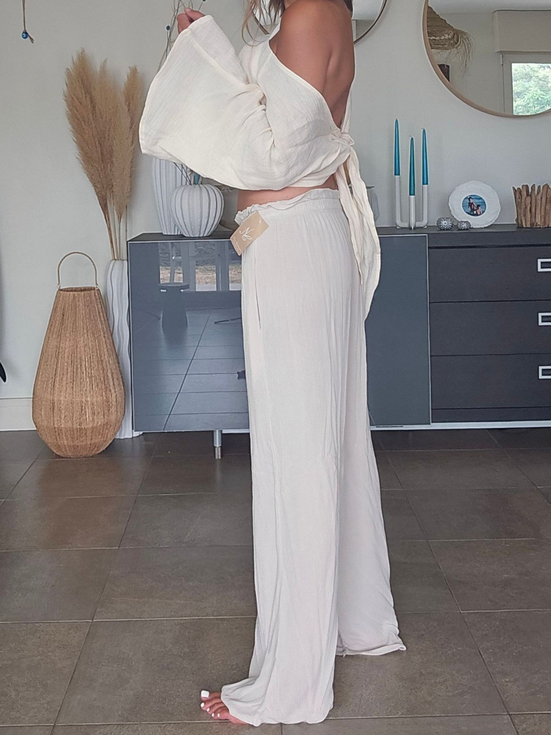 Ensemble blouse &amp; pantalon