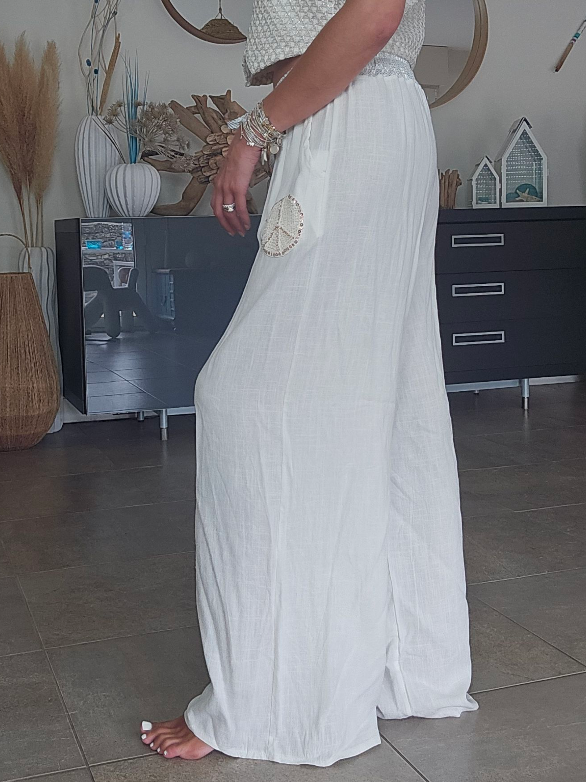 Pantalon peace &amp; love