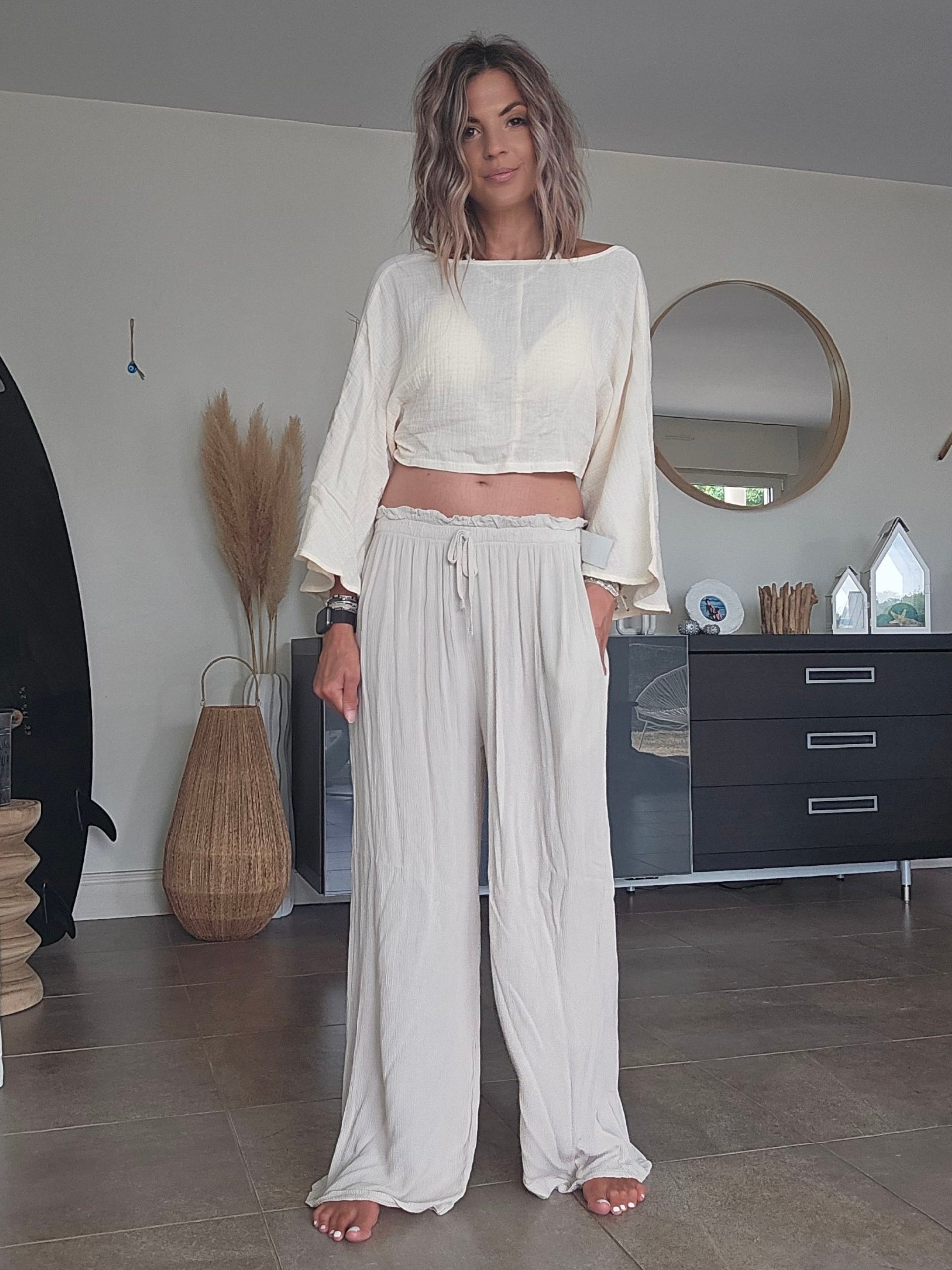 Ensemble blouse &amp; pantalon
