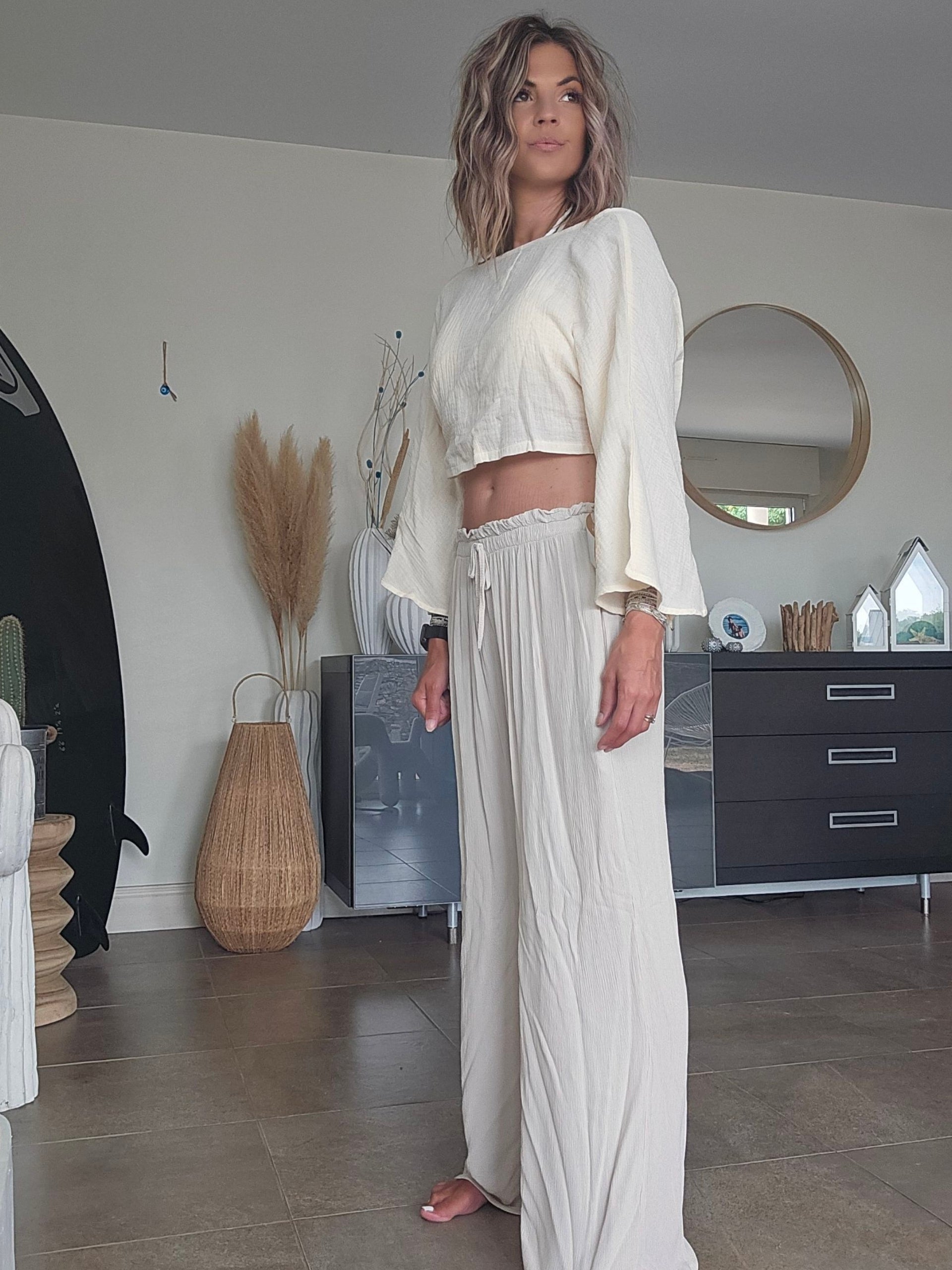 Ensemble blouse &amp; pantalon