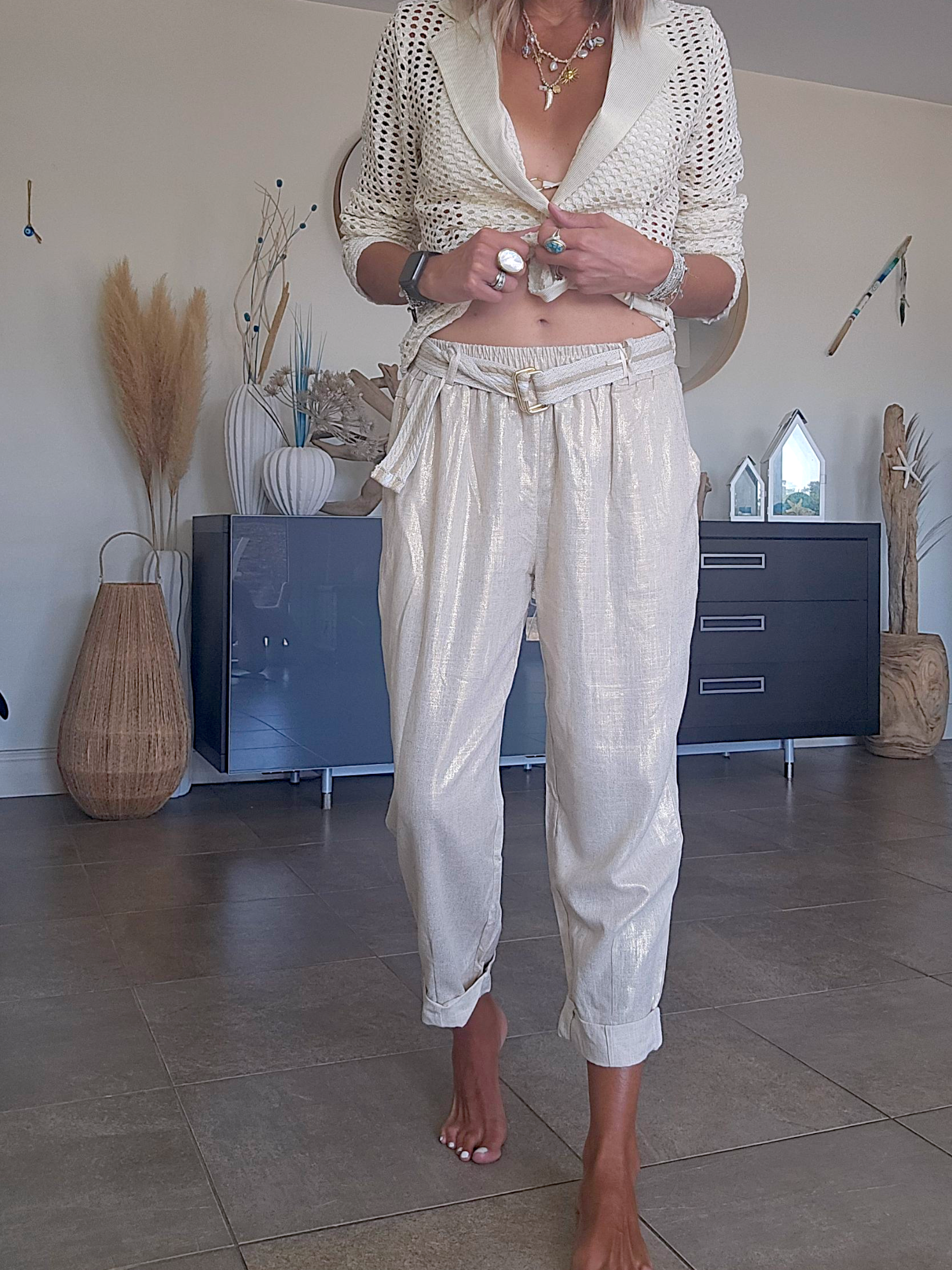 Pantalon doré