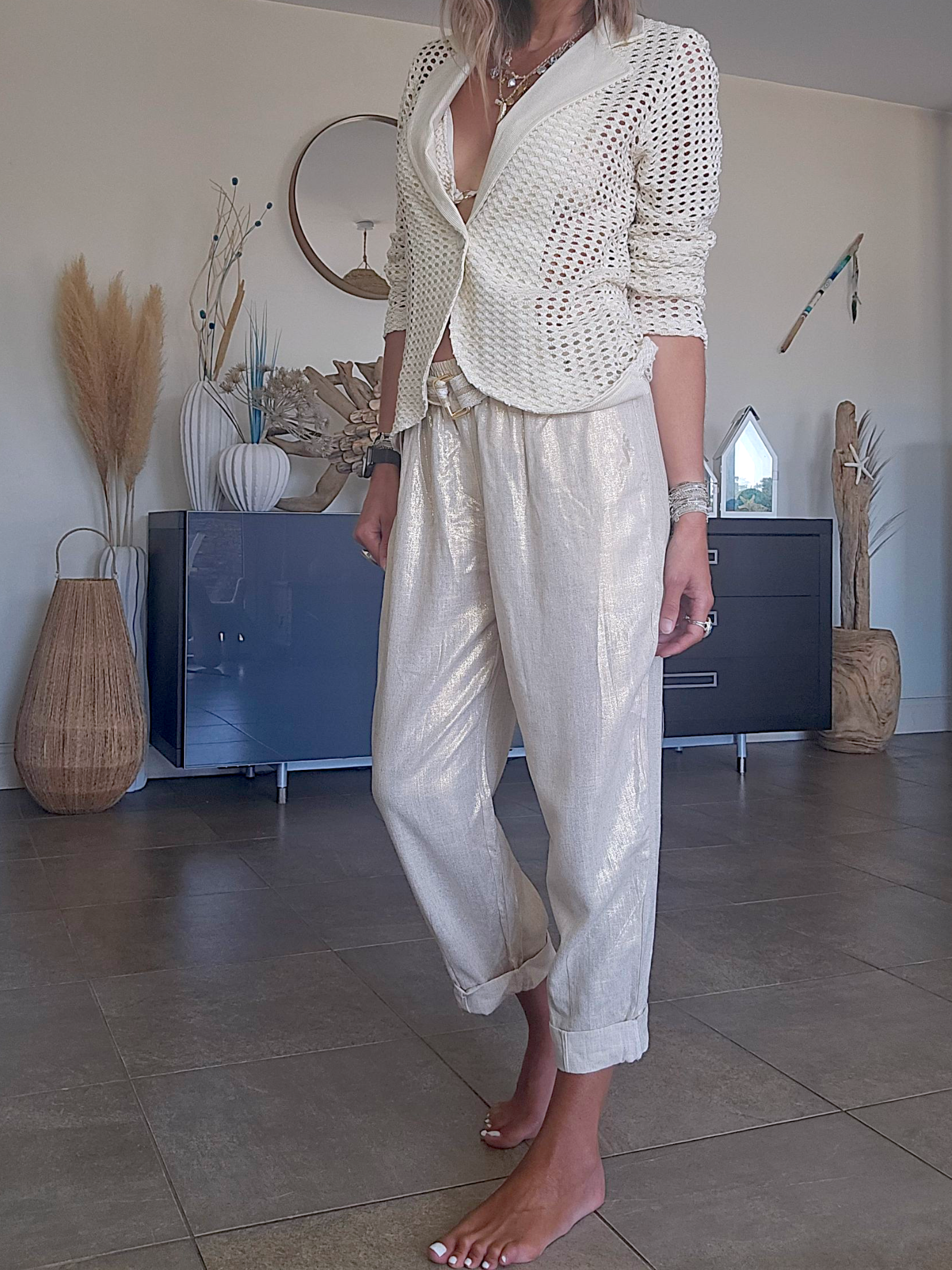 Pantalon doré