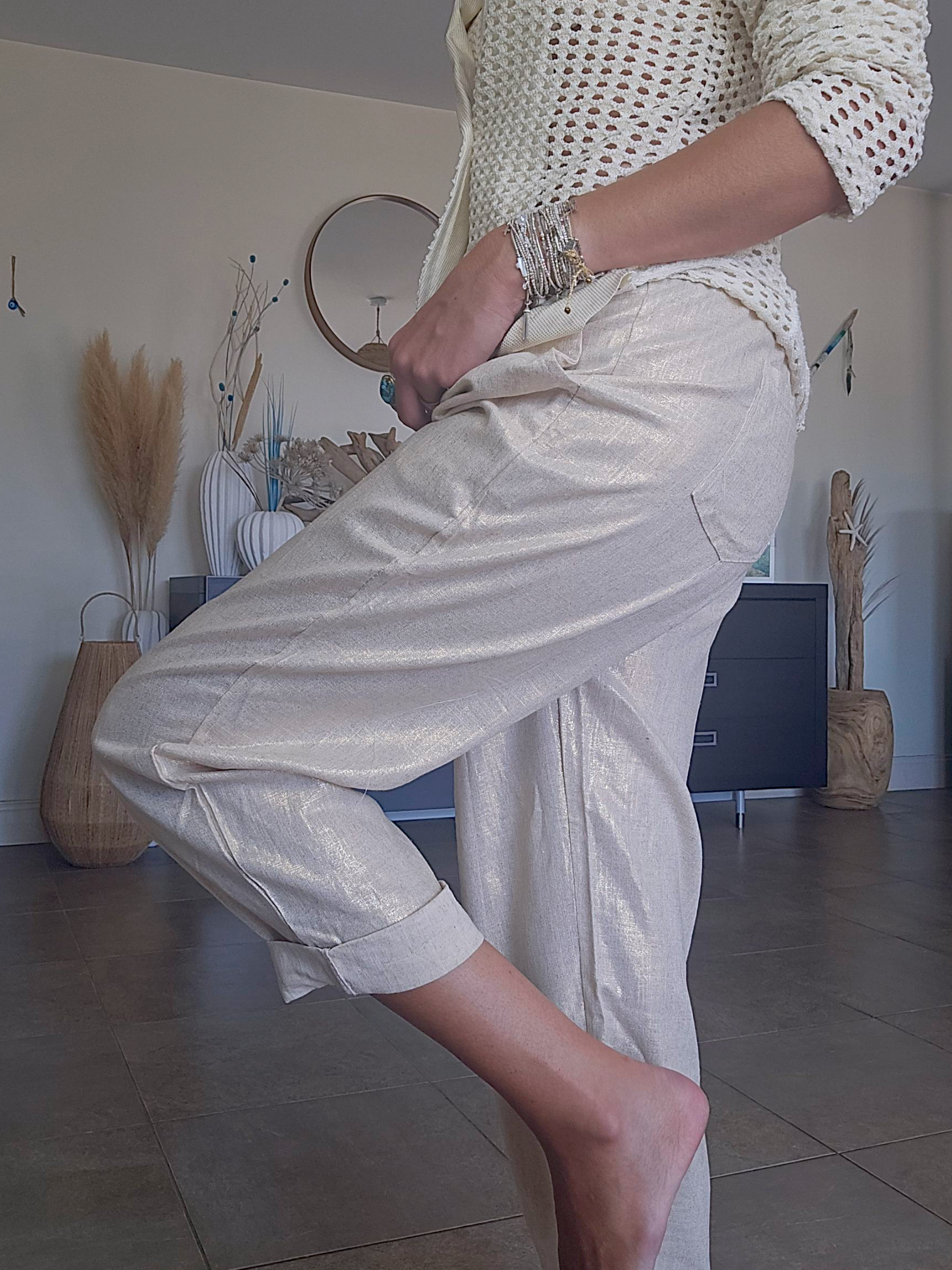 Pantalon doré