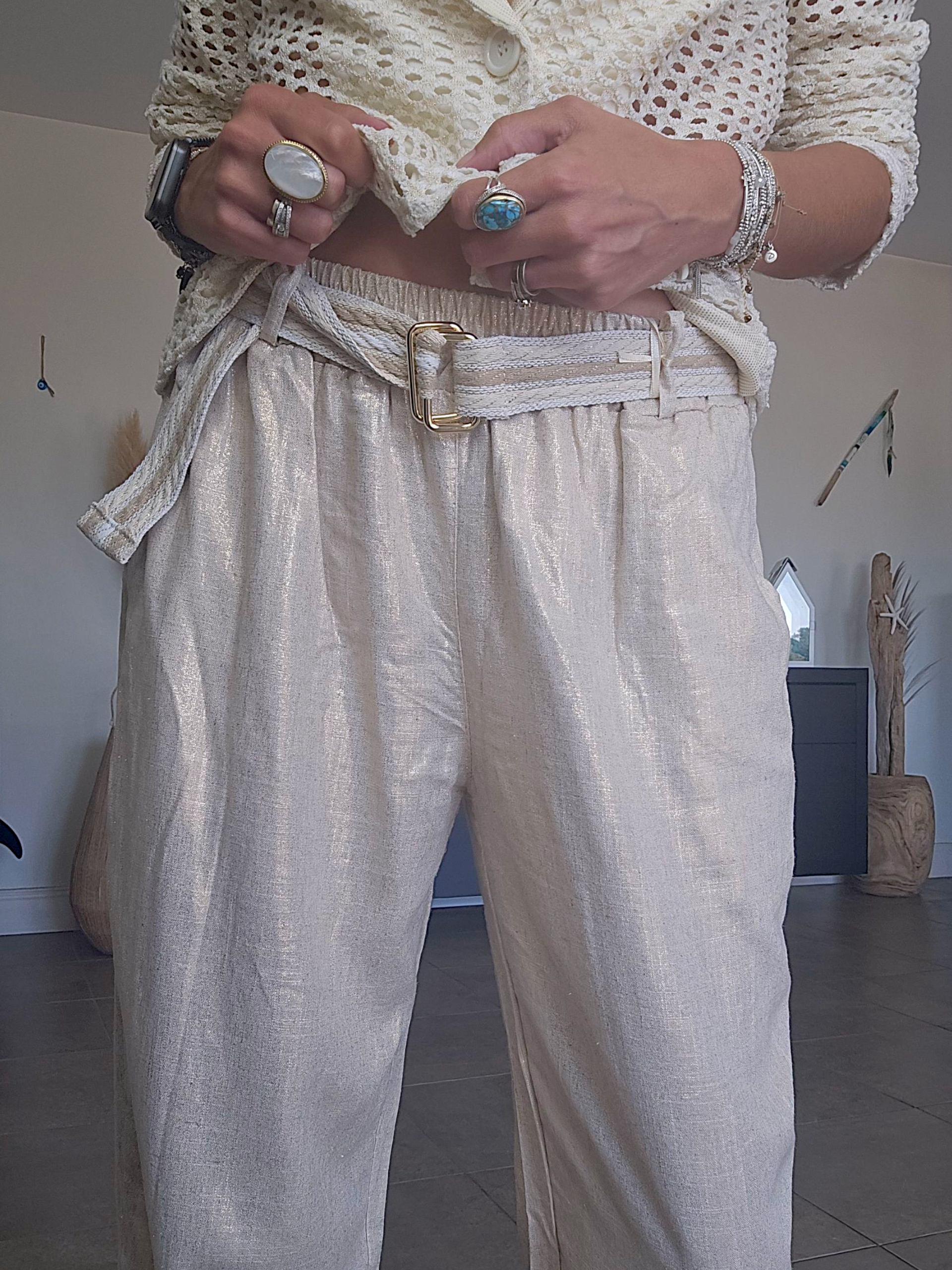 Pantalon doré