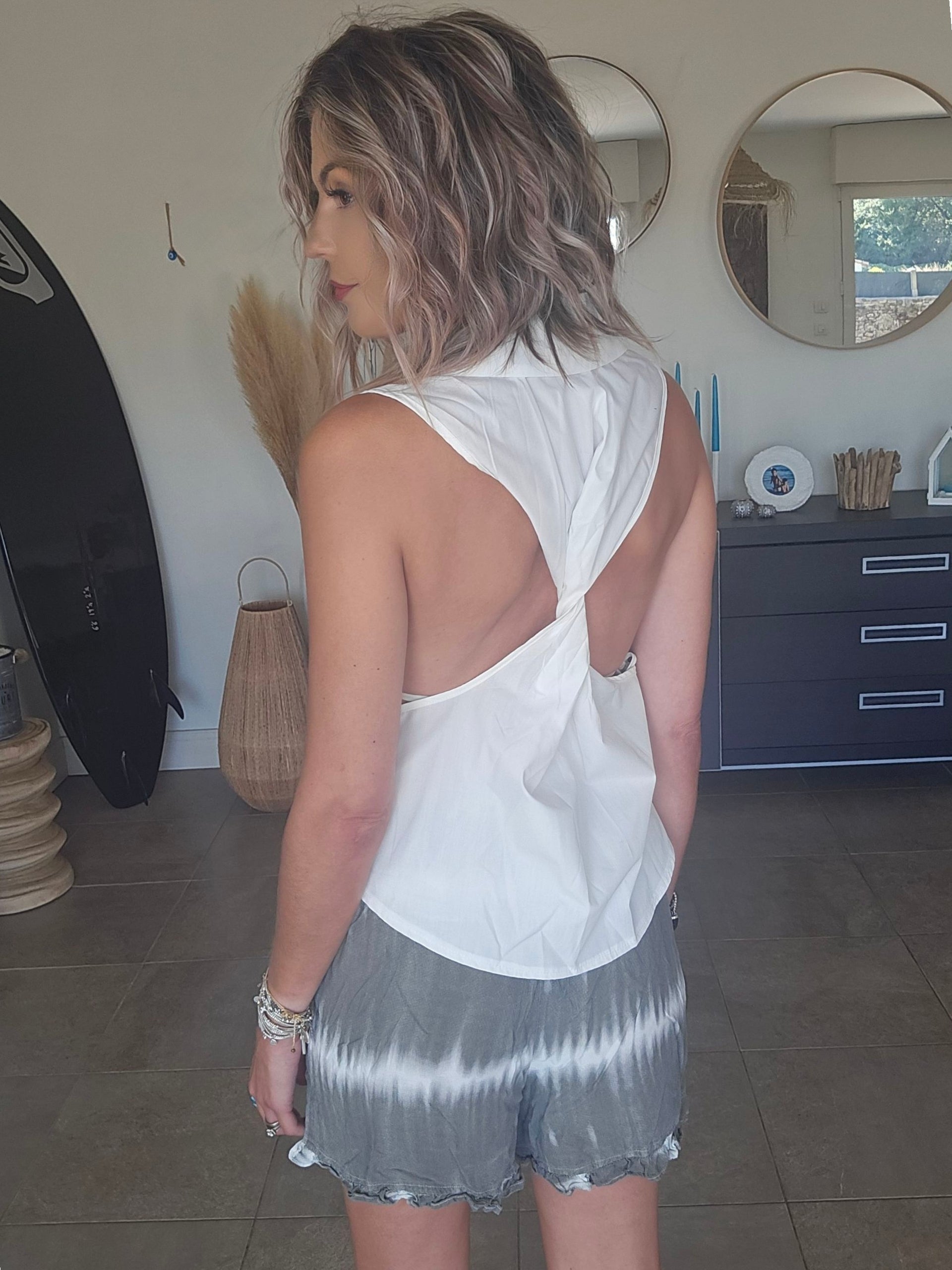Chemise casual-chic