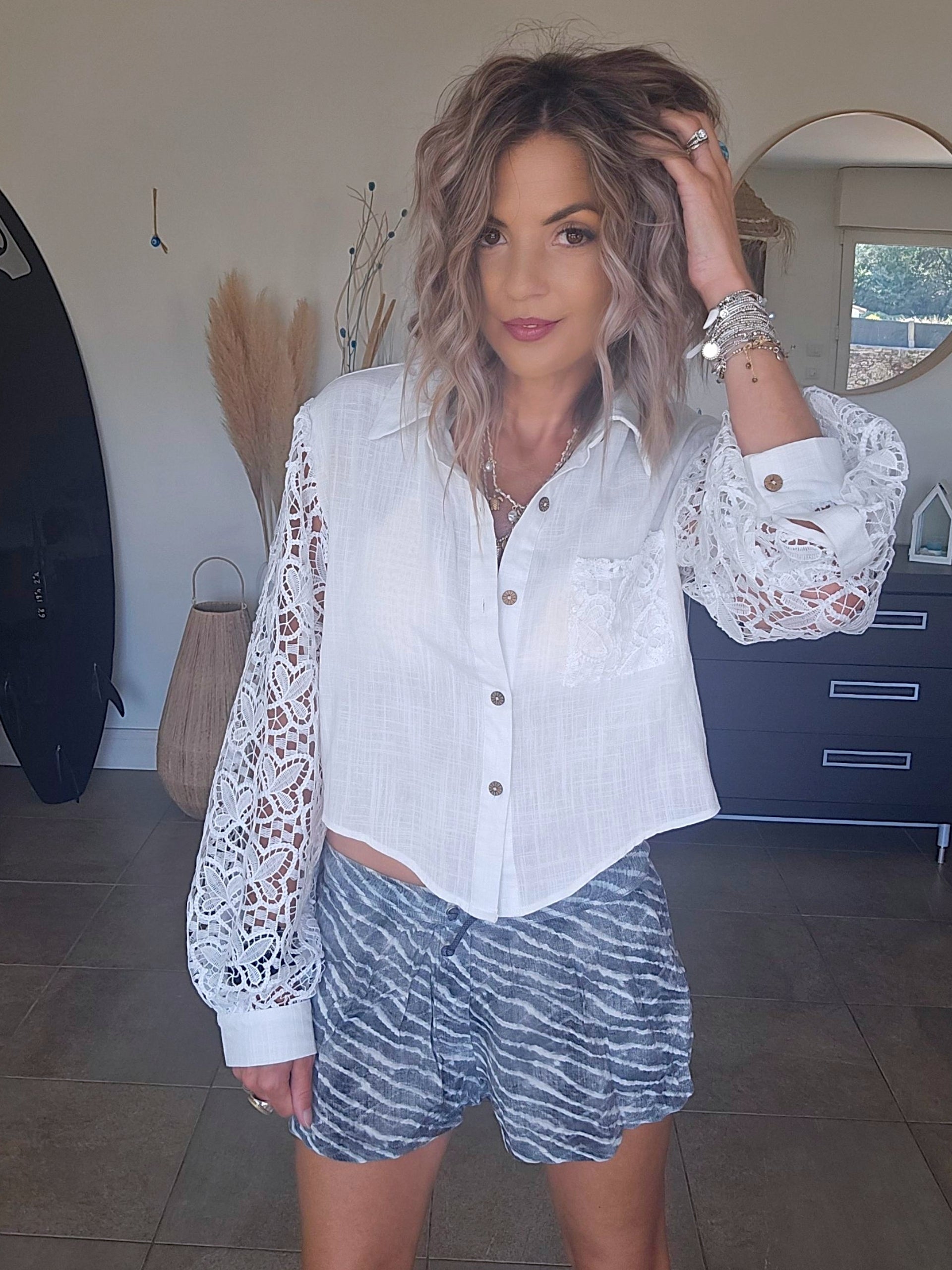Short casual souple