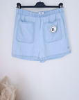 🔥Short bleu en lyocell
