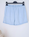 🔥Short bleu en lyocell