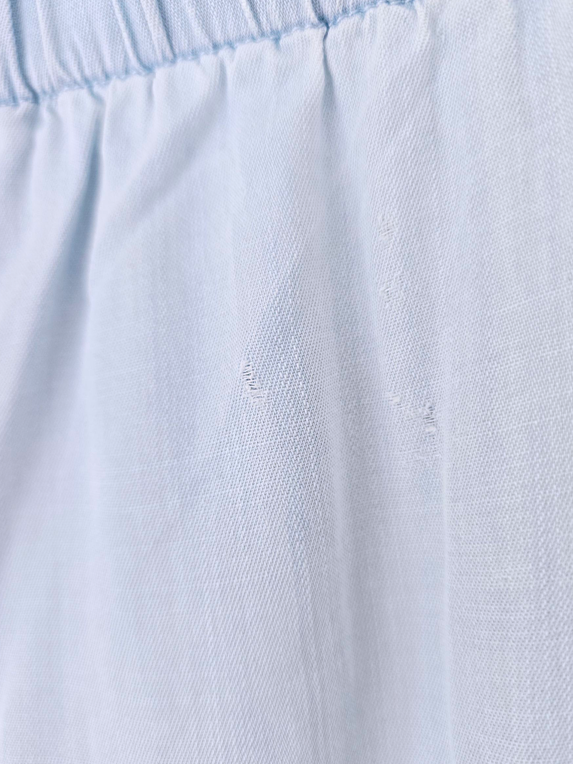 🔥Short bleu en lyocell