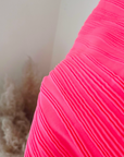 Robe bustier fluo